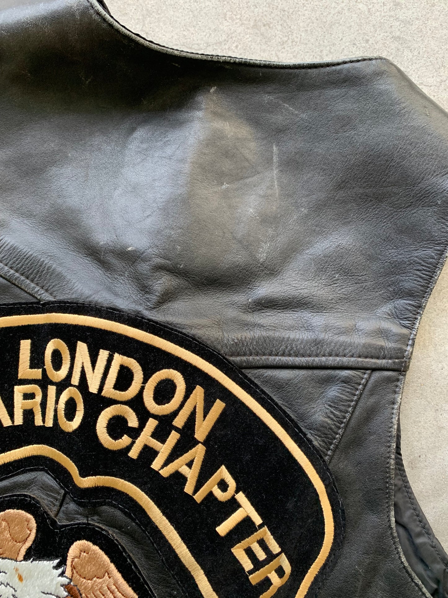 (XS) 90’s Harley Davidson Leather Vest