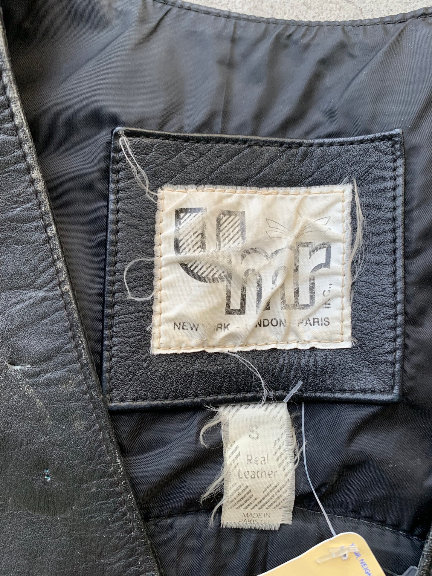 (XS) 90’s Harley Davidson Leather Vest