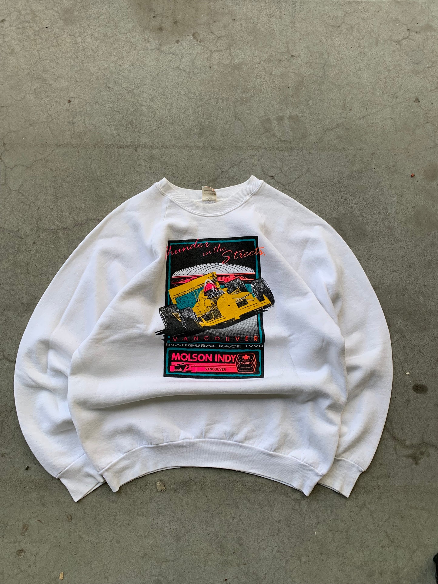 (XL) 1990 Vancouver Molson Indy Crewneck