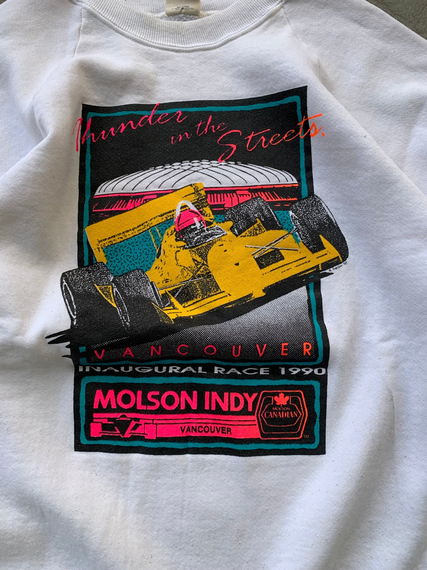 (XL) 1990 Vancouver Molson Indy Crewneck