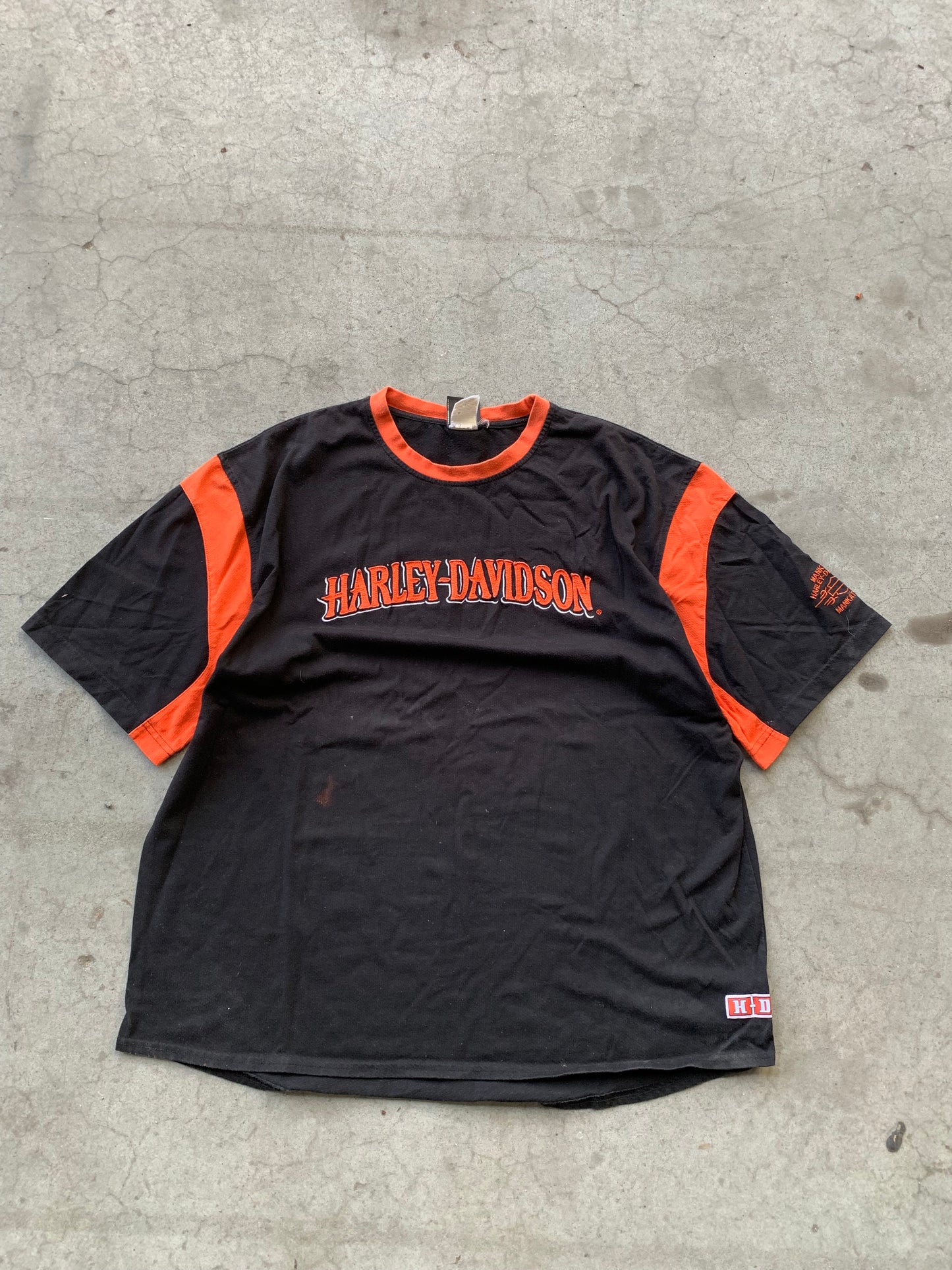 (2X) Harley Davidson Script Tee