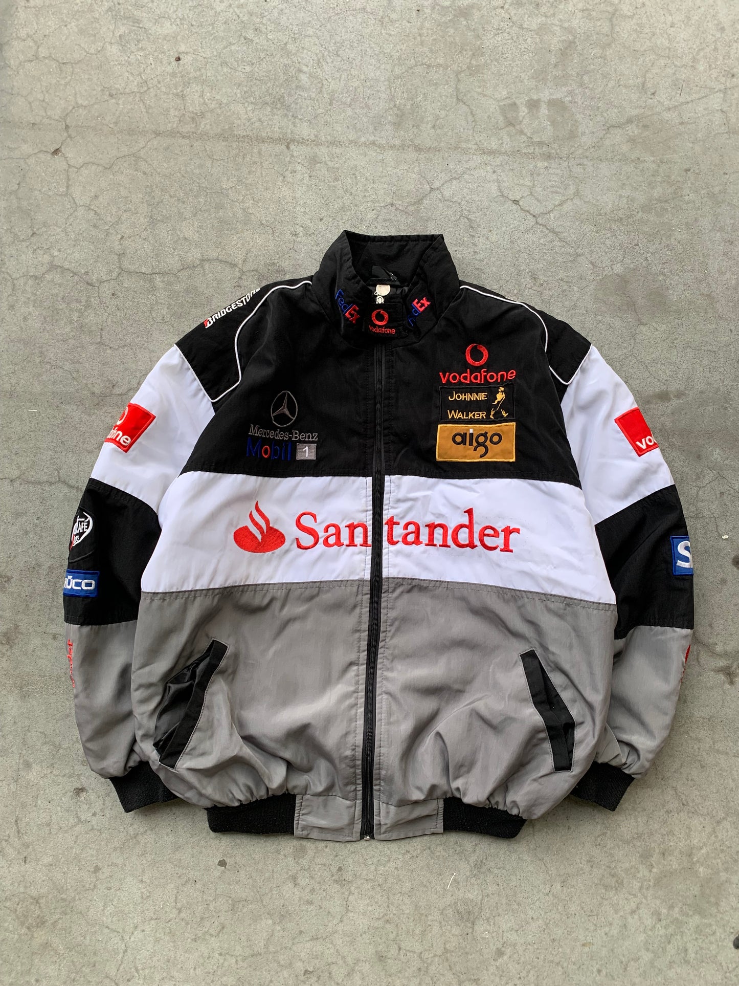 (2X) Vintage Mercedes F1 Racing Jacket