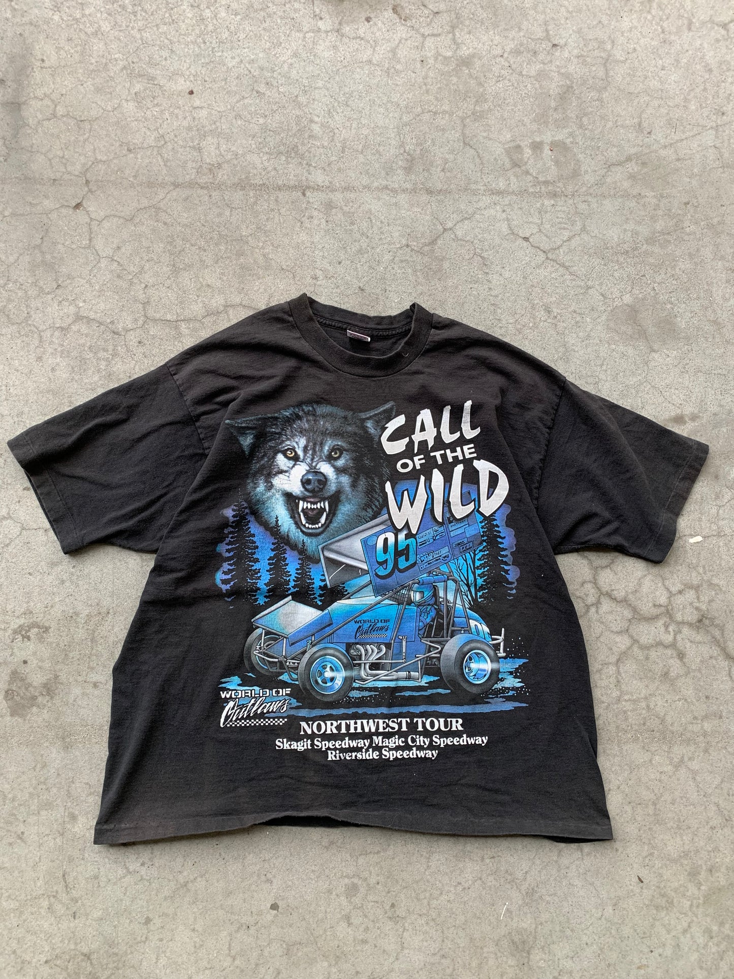 (2X) 90’s Call of the Wild Racing Tee