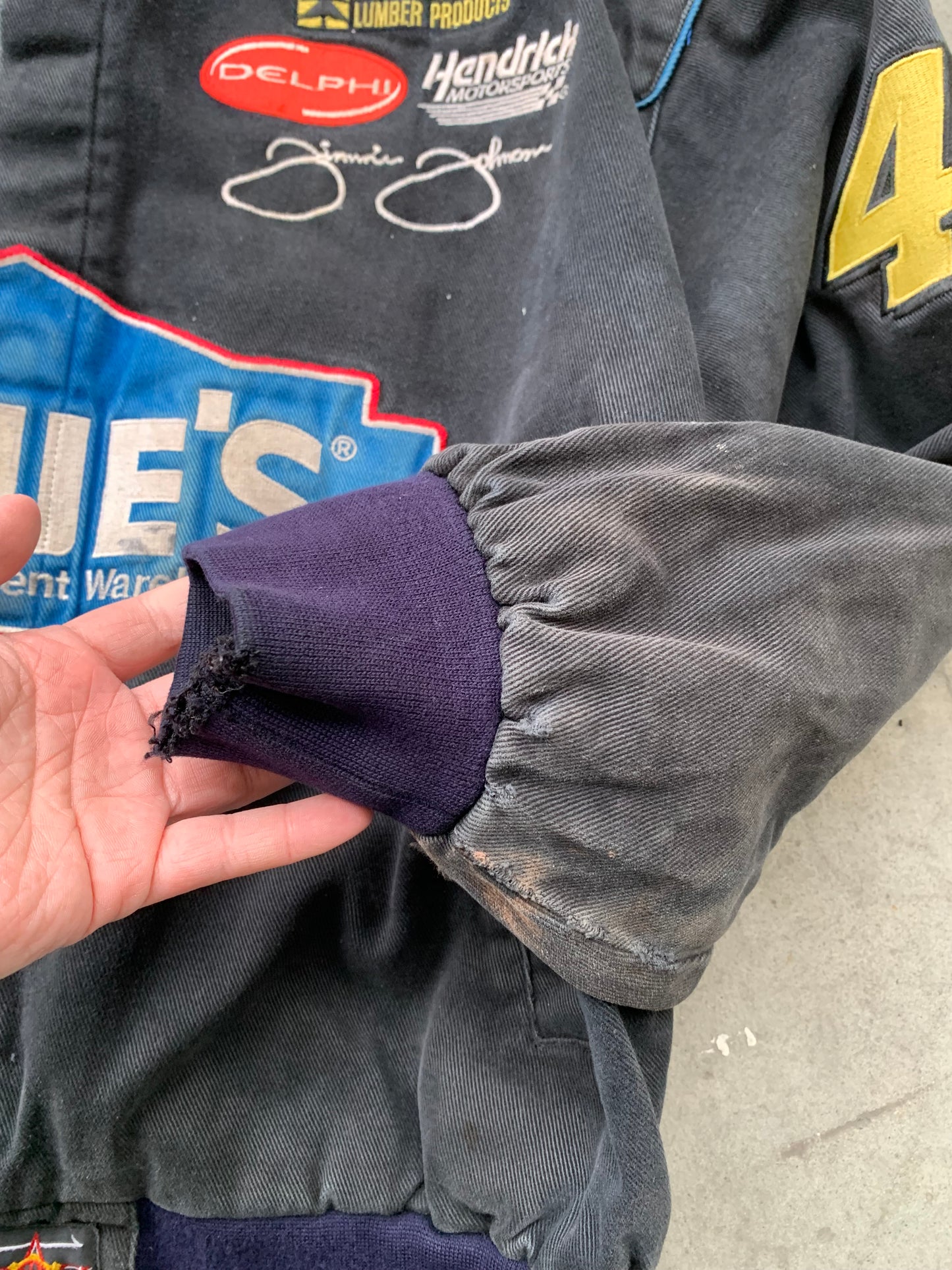 (L/XL) 90’s Sunfaded Lowes Nascar Racing Jacket