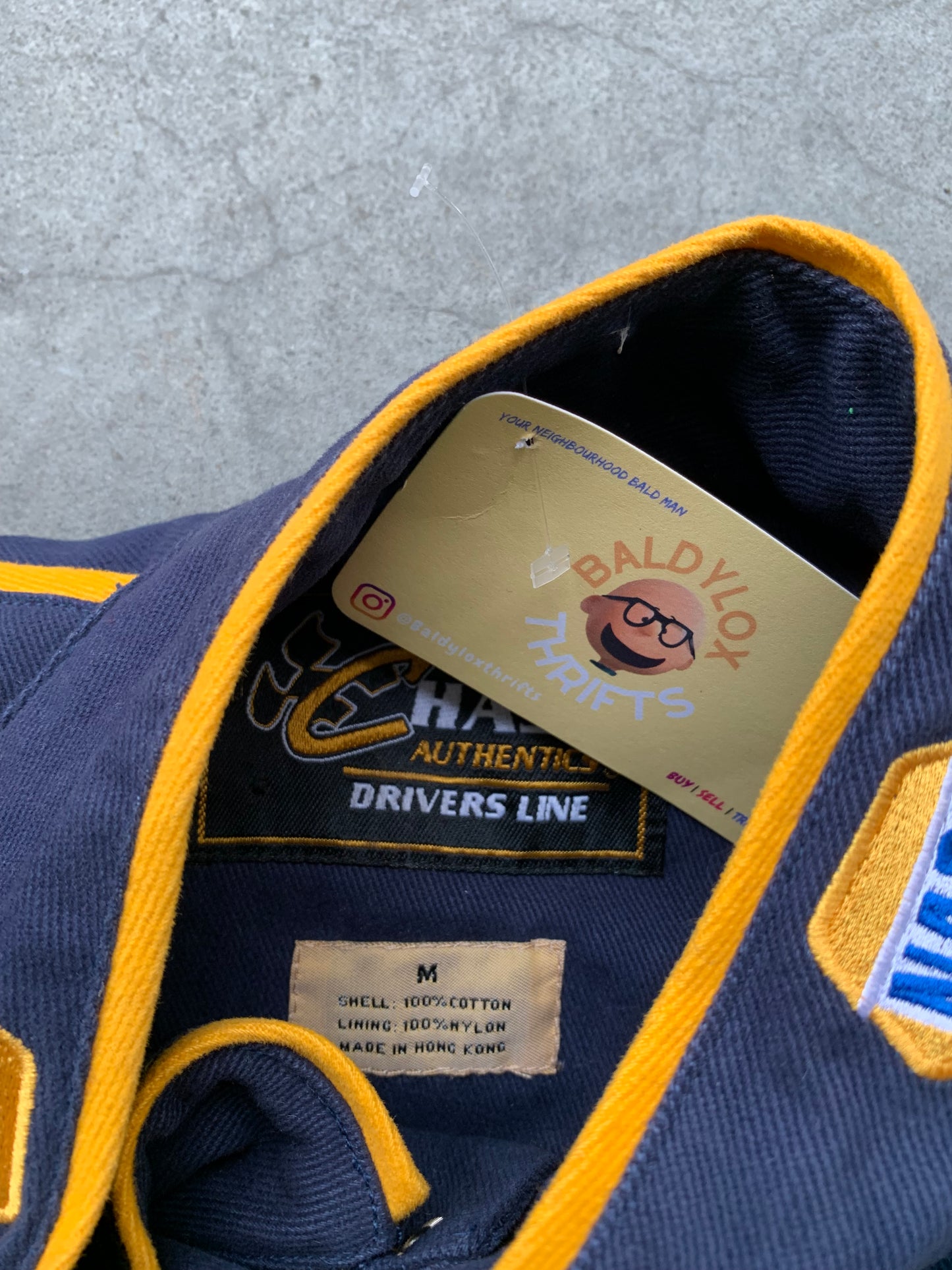 (M/L) Distressed Napa Autoparts Nascar Racing Jacket