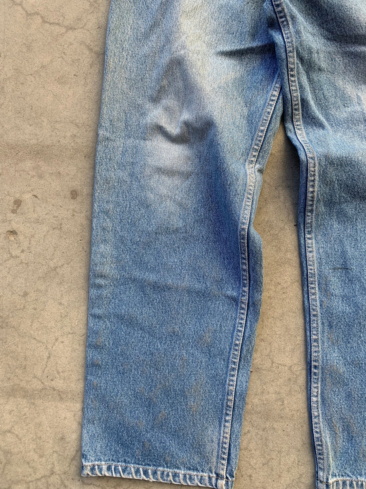 (33”) Tommy Hilfiger baggy Blue Denim