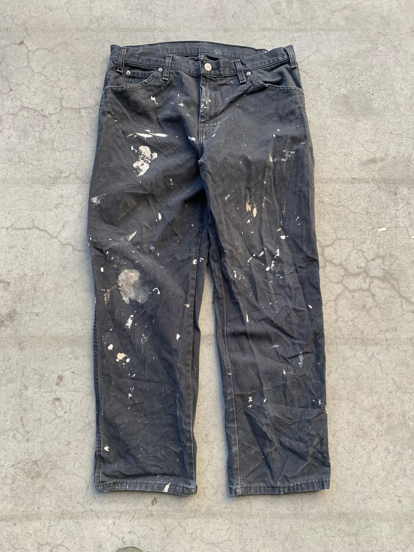 (34”) Dickies Paint Splatter Carpenters