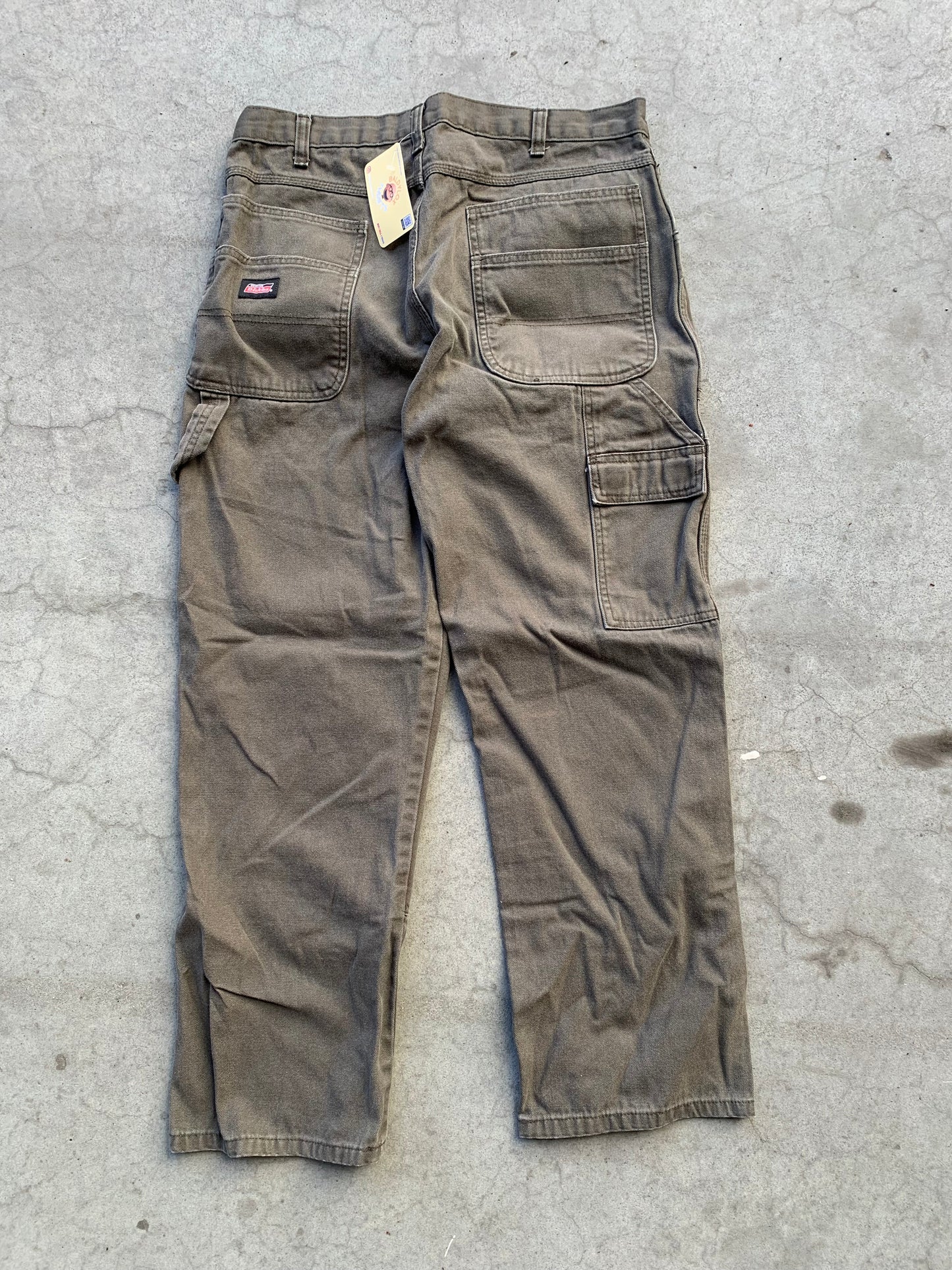 (34”) Dickies 3D Sage Doubleknees Carpenters