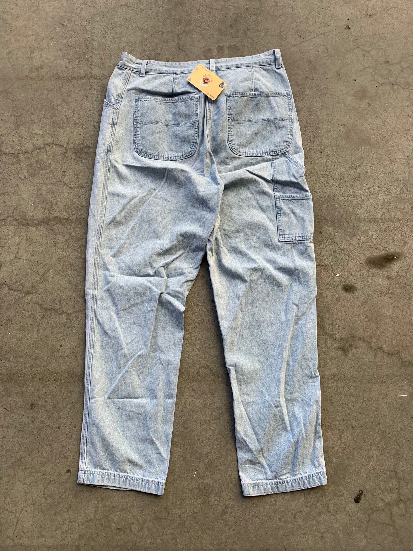 (32”) Denim Light Blue Carpenter Pants