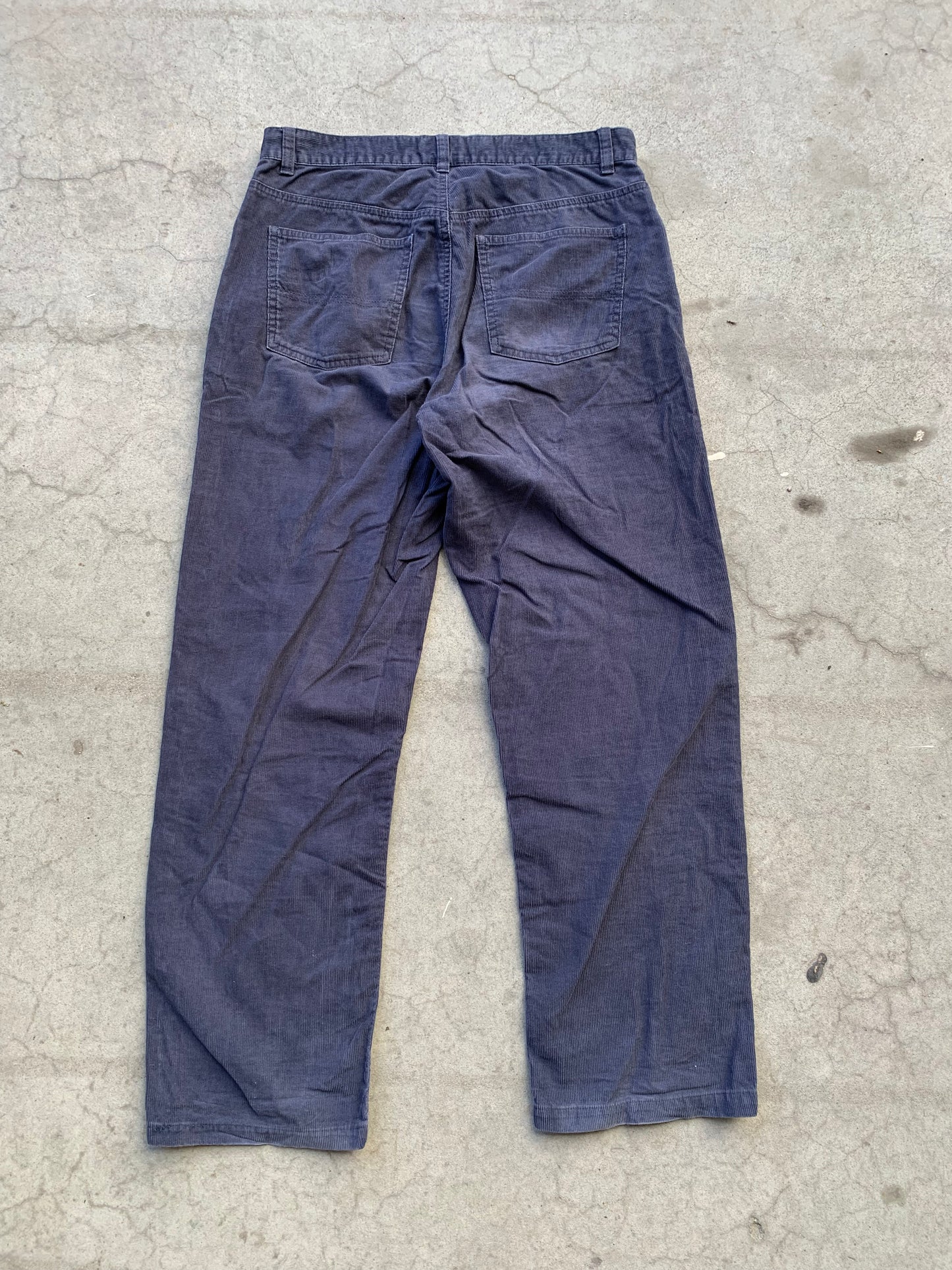 (30”) Tommy Hilfiger Navy Corduroy Pants