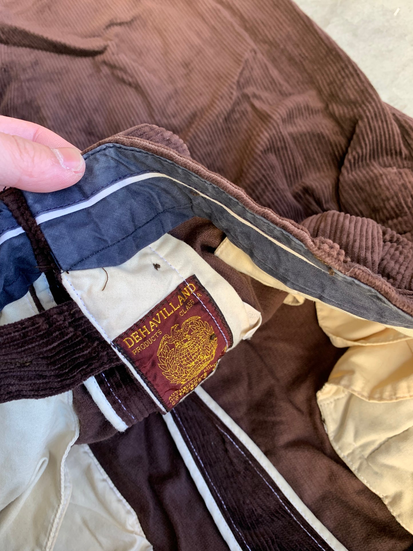 (32”) Vintage Brown Workwear Corduroys