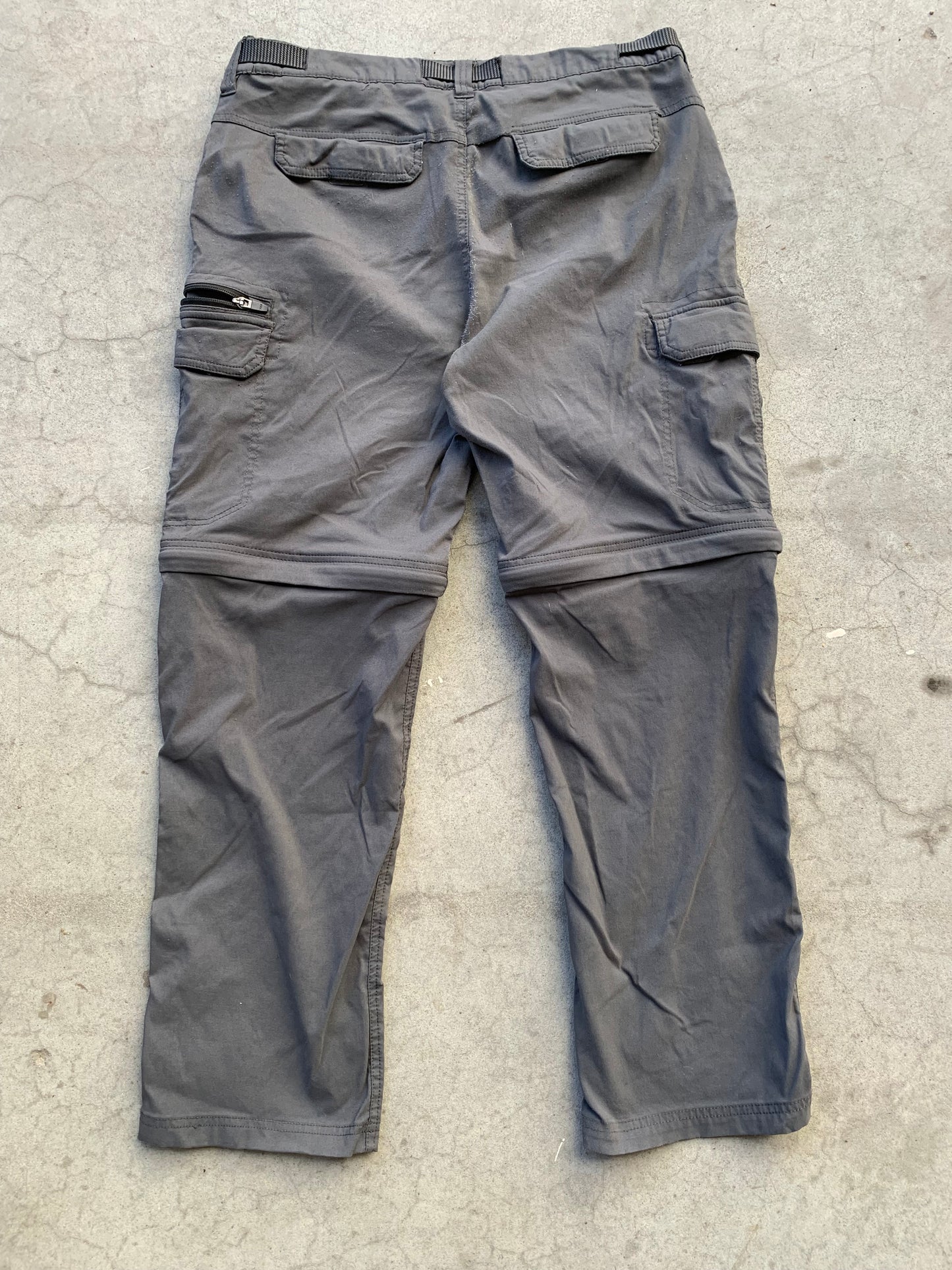 (34”) Vintage Grey Cargos