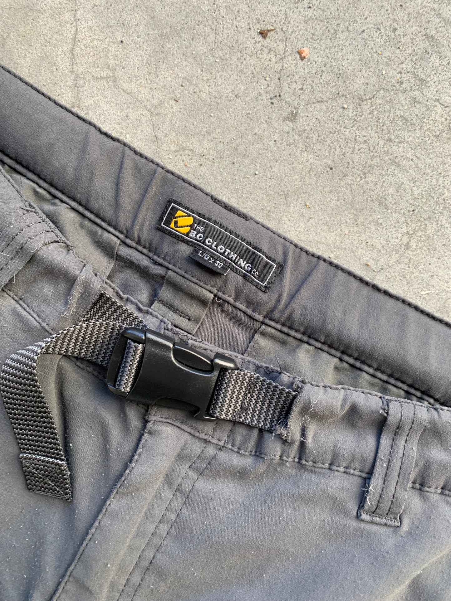 (34”) Vintage Grey Cargos