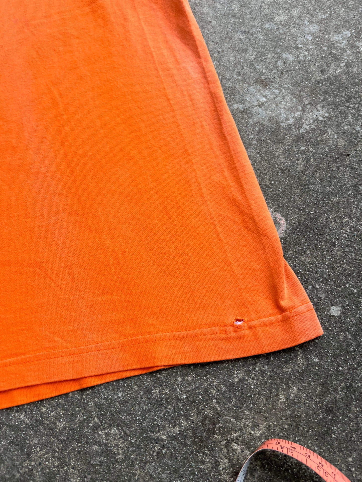 (L) 90’s Stussy Sunfaded Orange N4 Tee