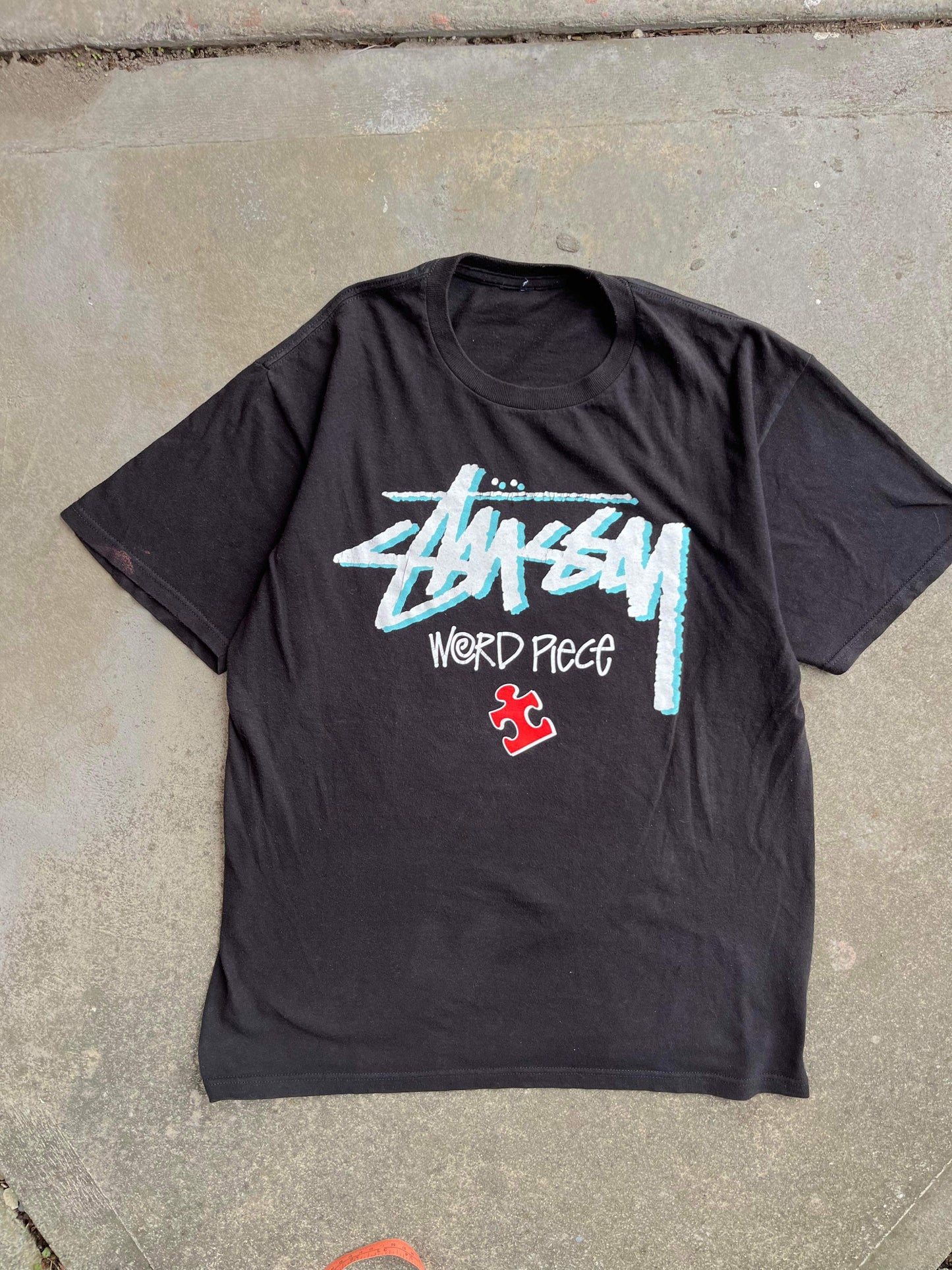 (L) Stussy World Peace Doublesided Tee