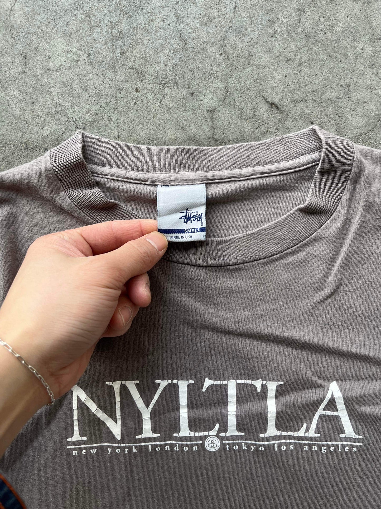 (S) 2002 Stussy International Sunfaded