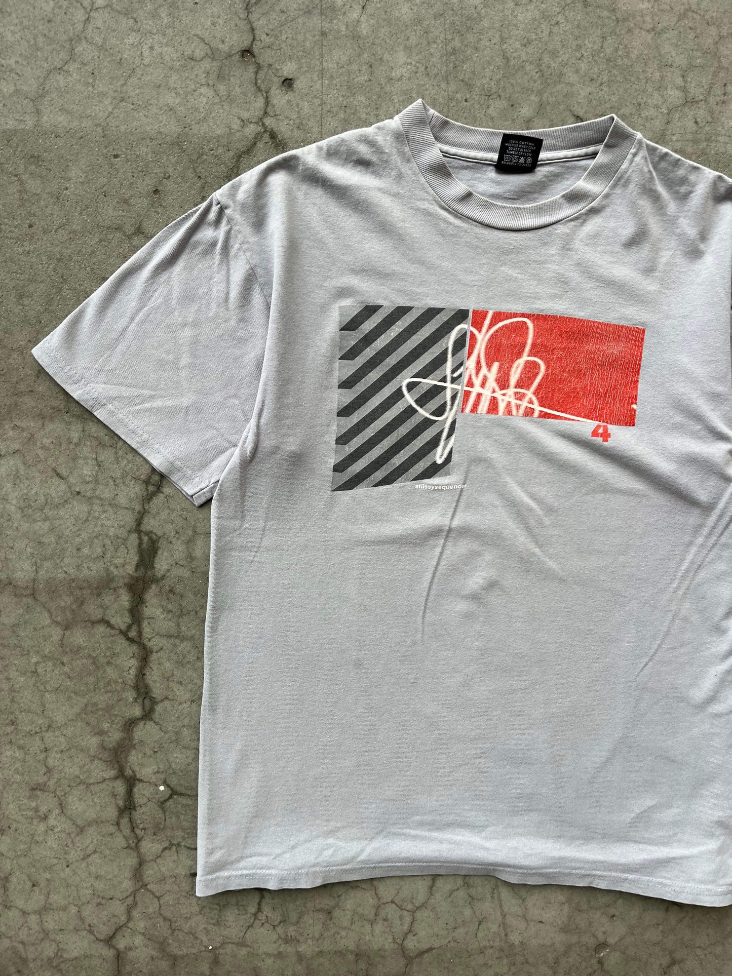 (M) 00’s Stussy Sequencer Tee
