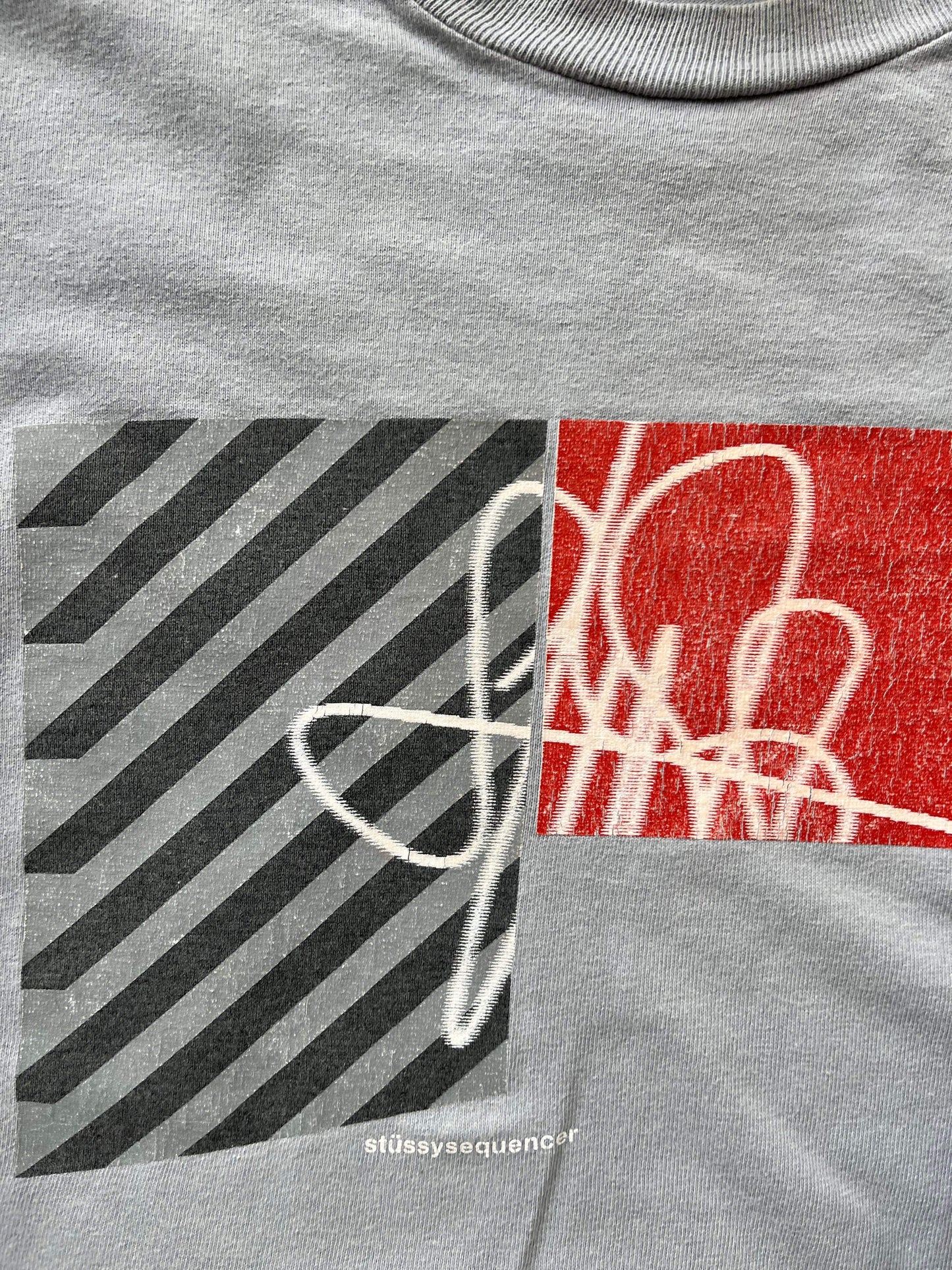 (M) 00’s Stussy Sequencer Tee