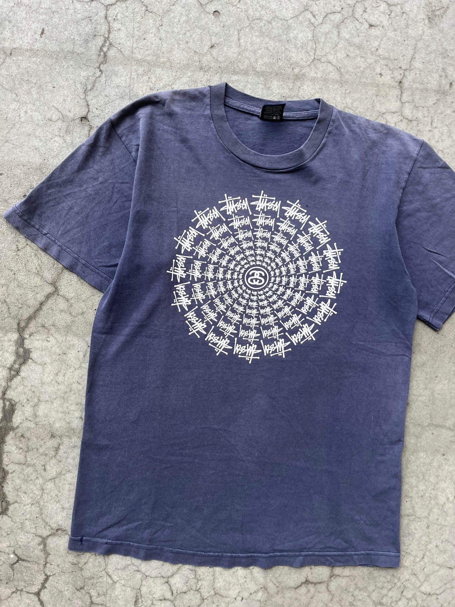 (M) 90’s Stussy Wheel Tee
