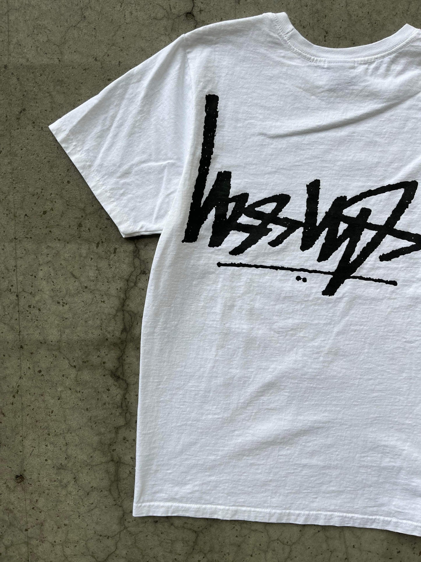 (s/m) Stussy Upside Down Logo