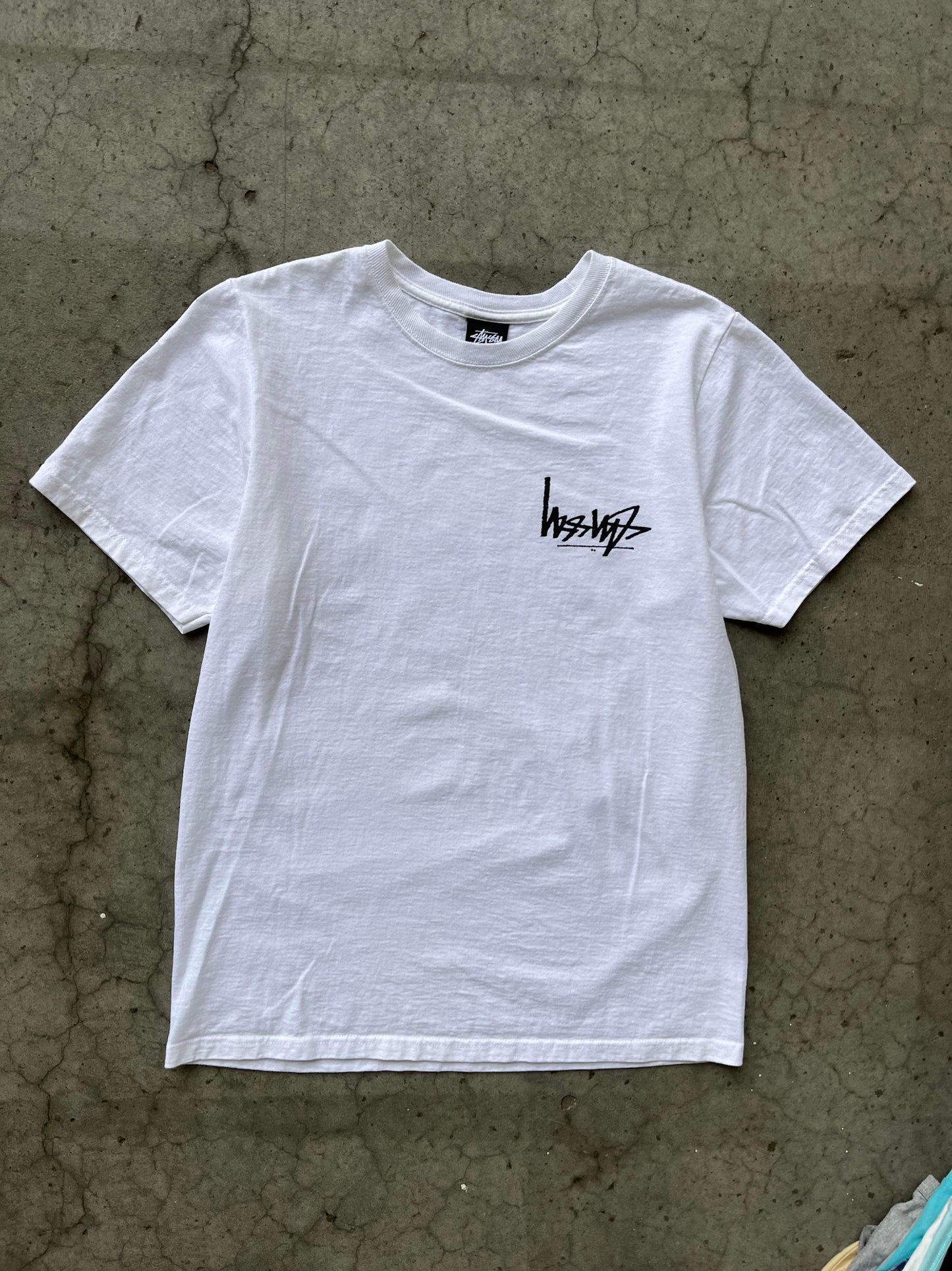 (s/m) Stussy Upside Down Logo