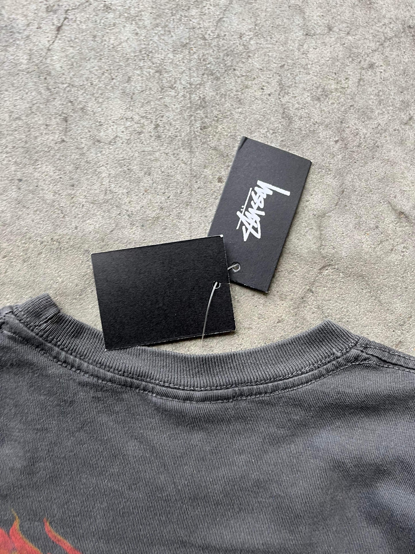 (S) BNWT Stussy Skulls LS Tee