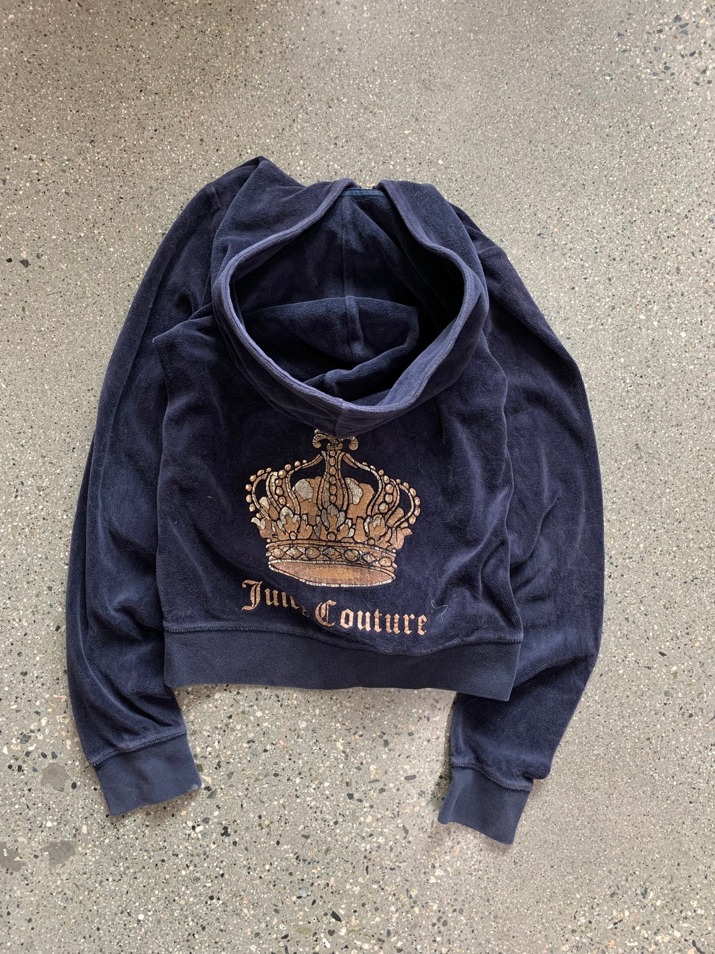 (14-16/S) Juicy Couture Velour Zip Up