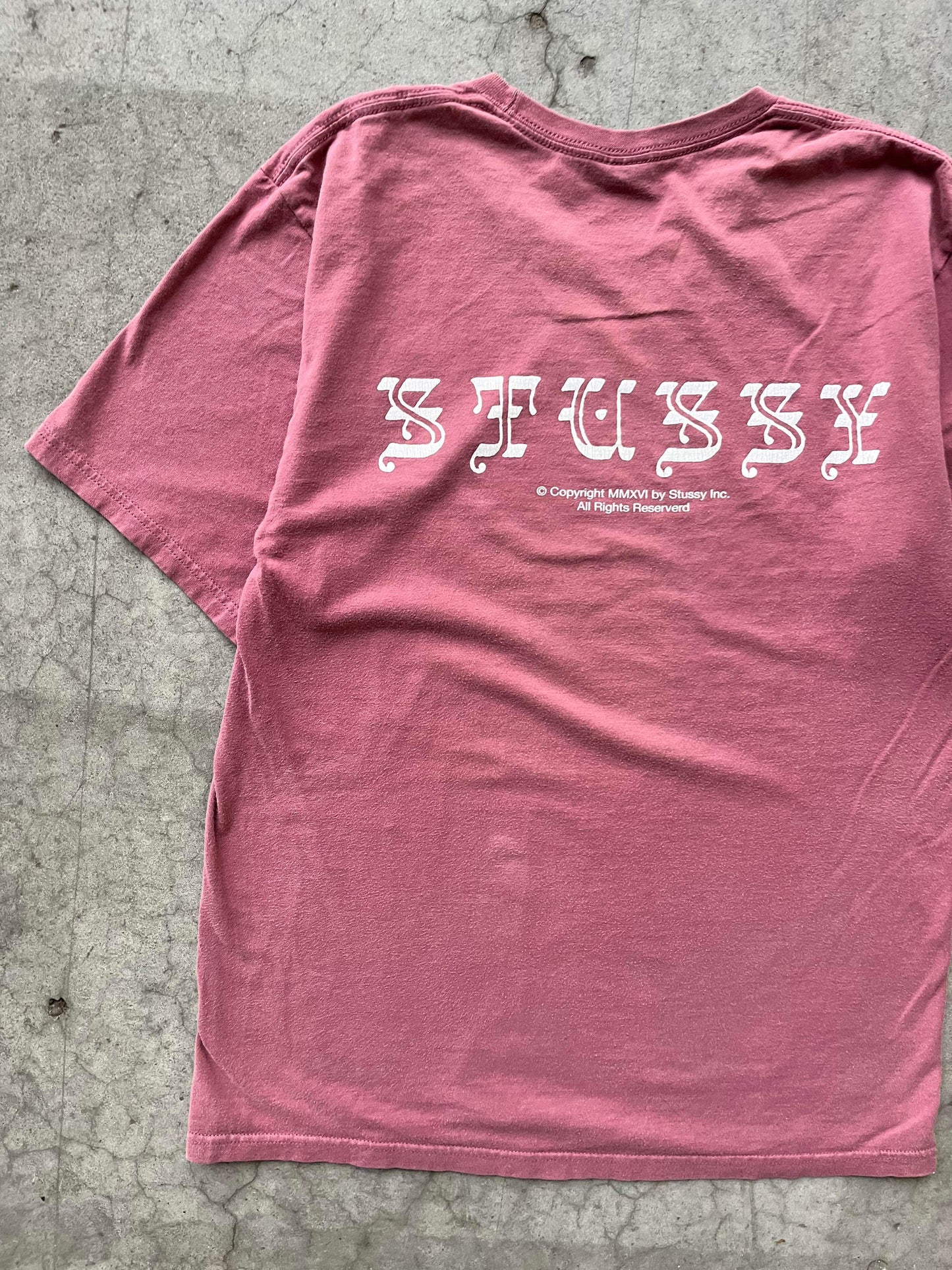 (M/L) Stussy Script Tee