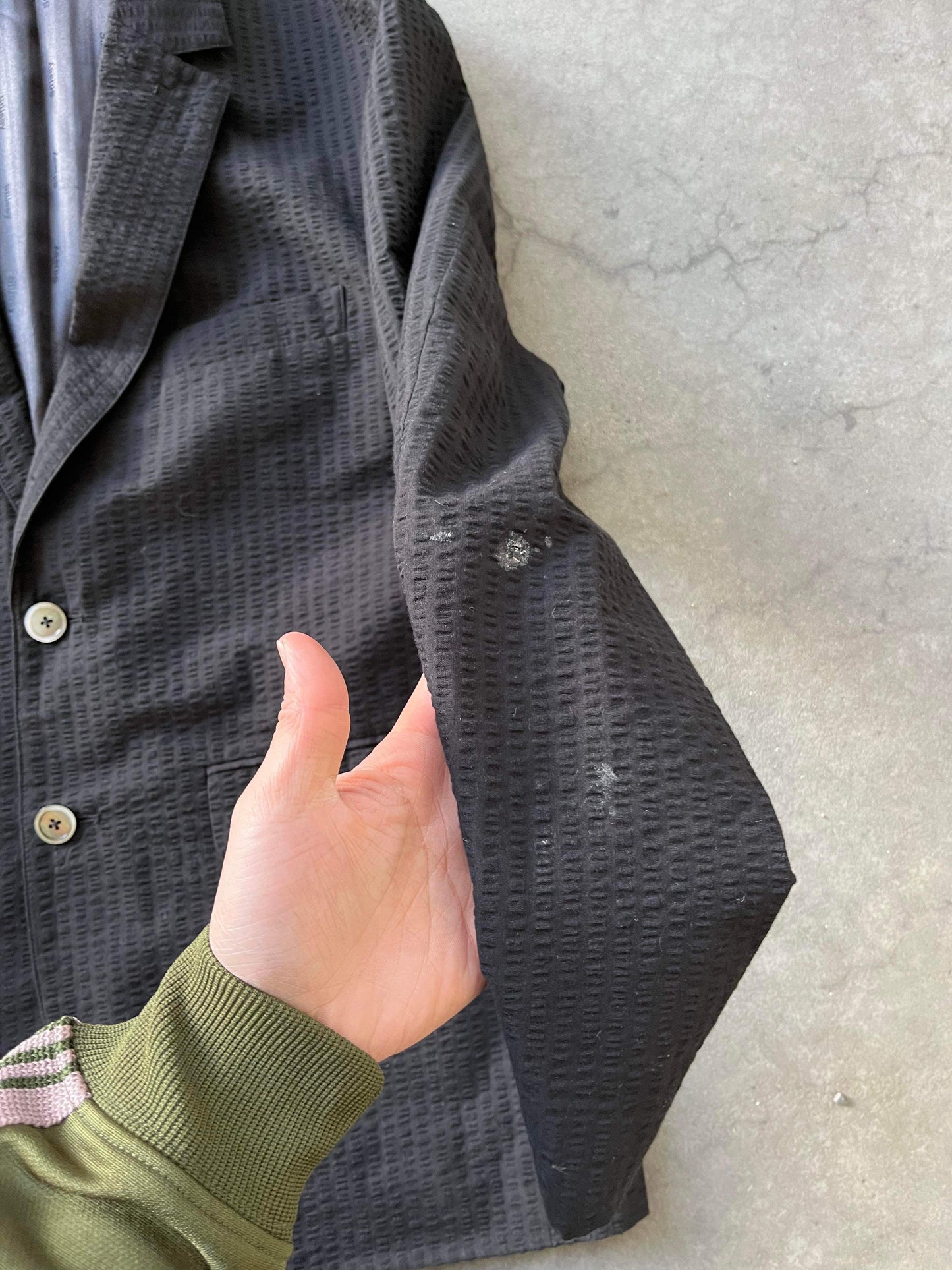(S/M) Stussy Sear Sucker Blazer