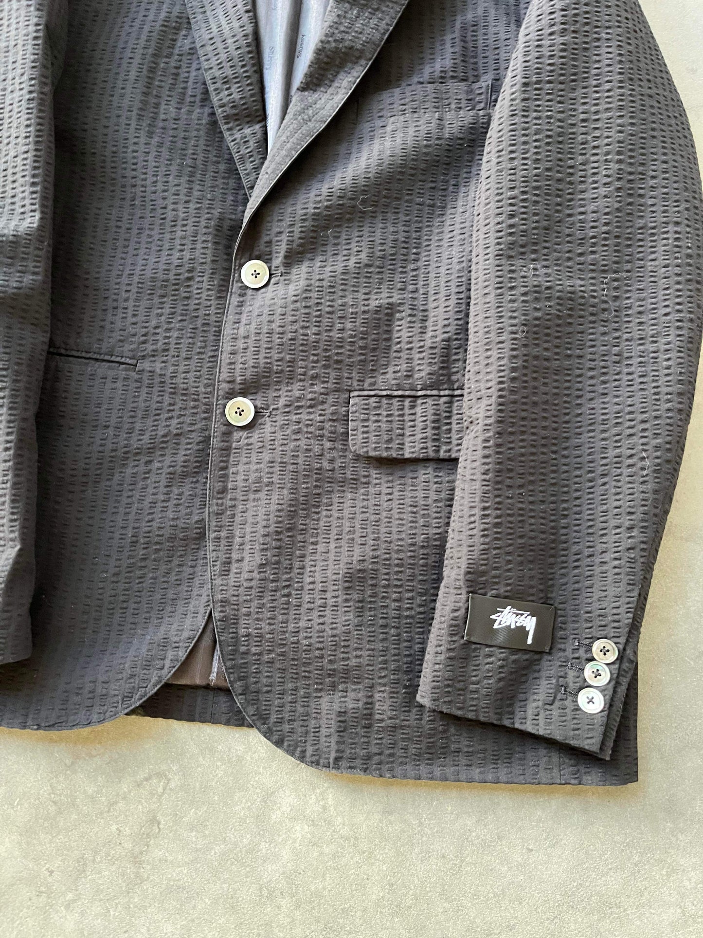 (S/M) Stussy Sear Sucker Blazer