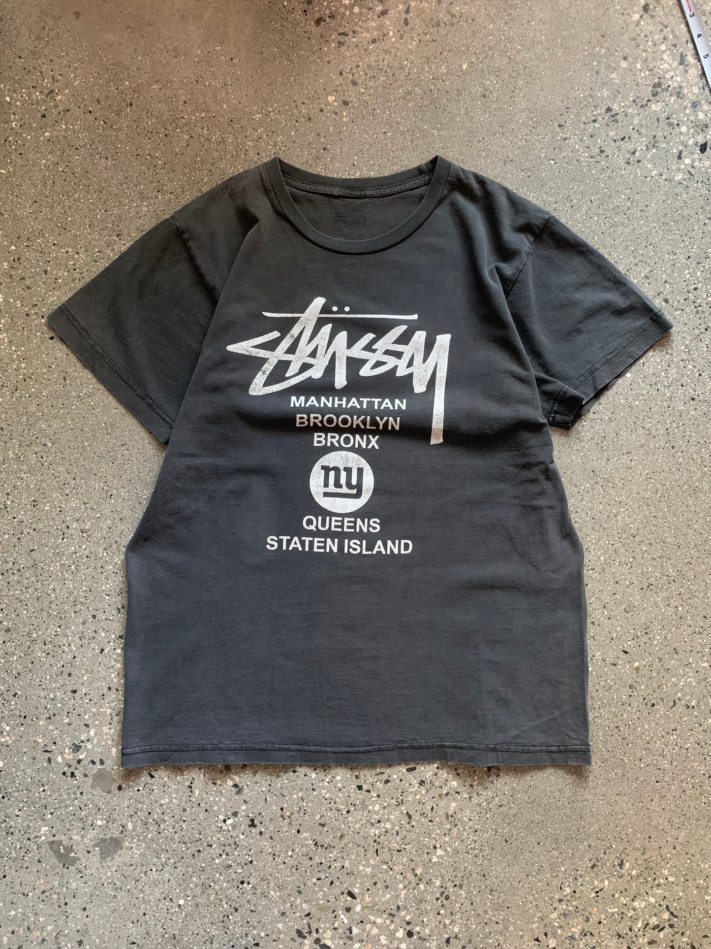 (S) Stussy New York Sunfaded Tee