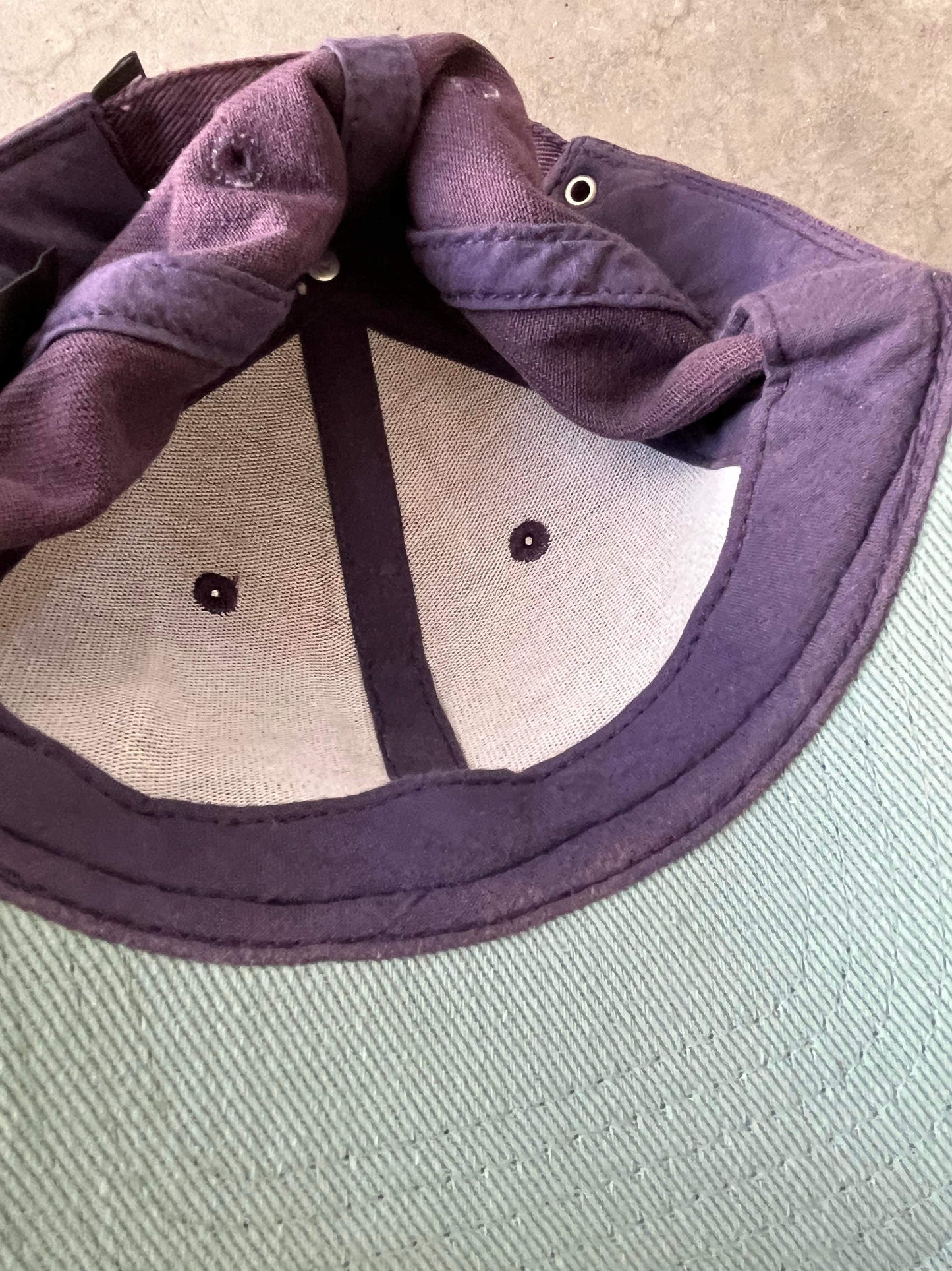 (OSFA) Sunfaded Stussy Script Hat