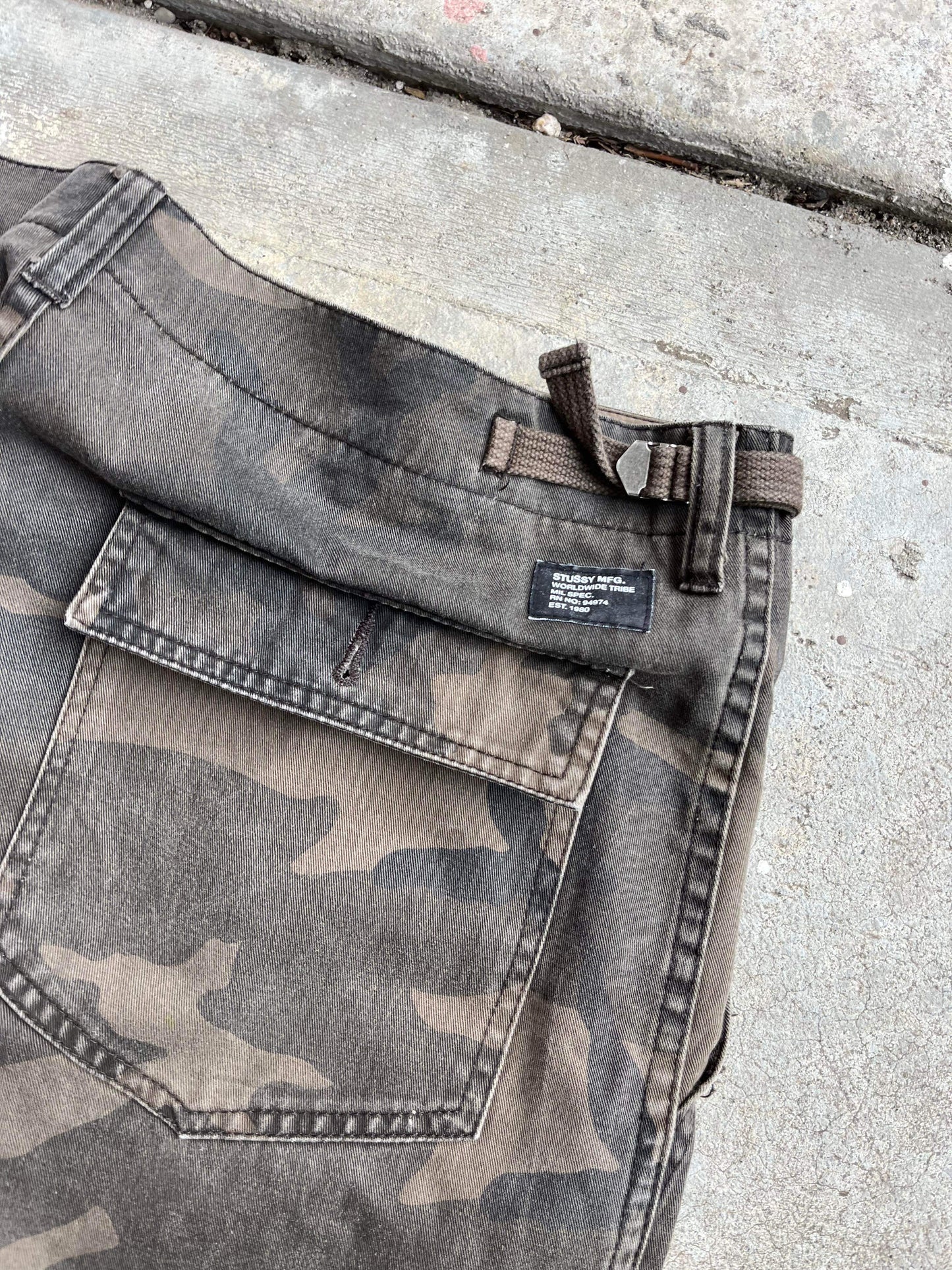 (32”) Stussy x MFG Military Camo Pants