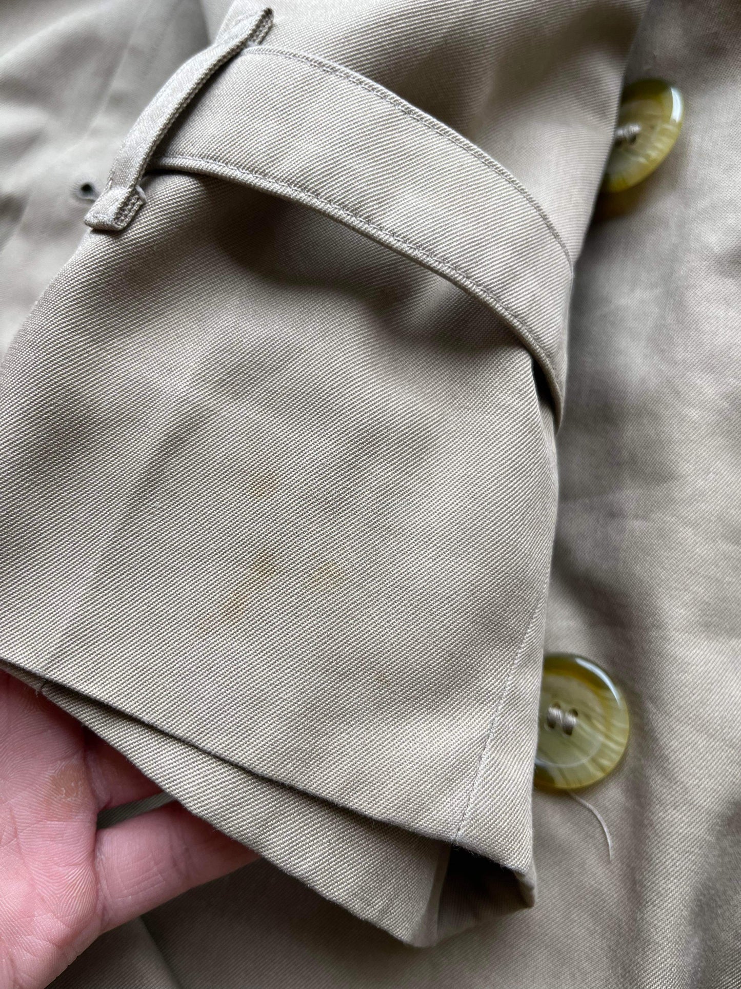 (M) 1980s Burberry Trench Coat