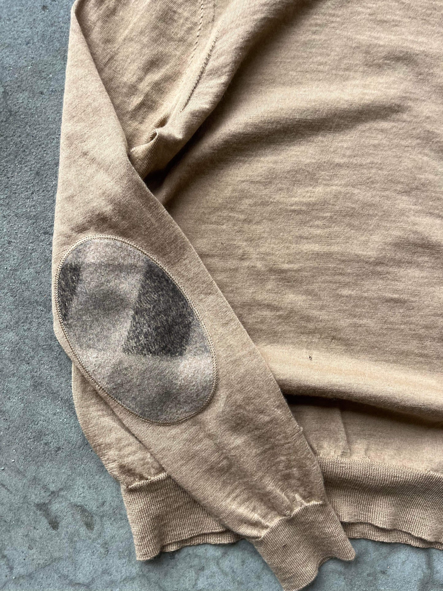 (S) Burberry Merino Wool Cafe Color Knit