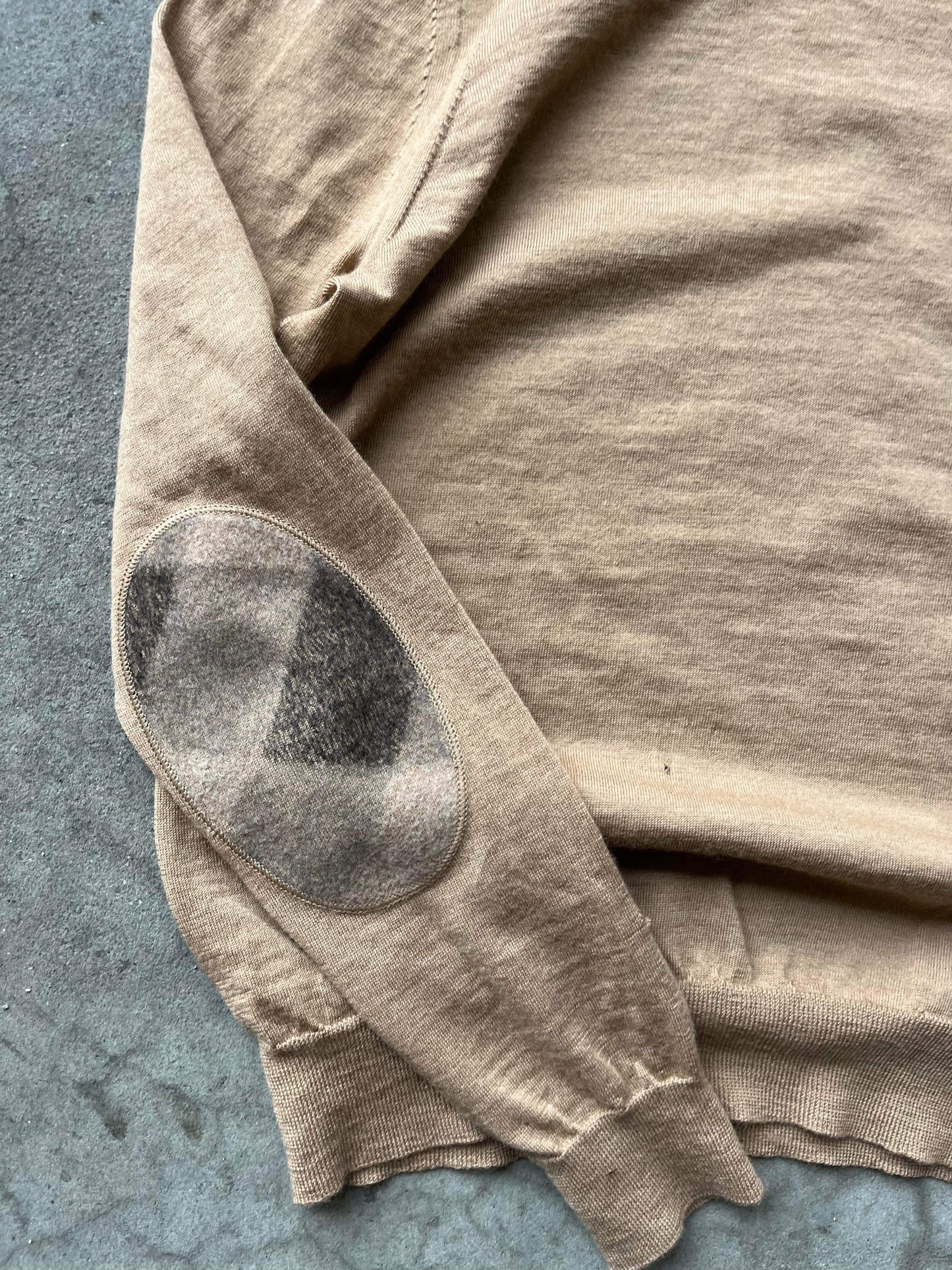 (S) Burberry Merino Wool Cafe Color Knit