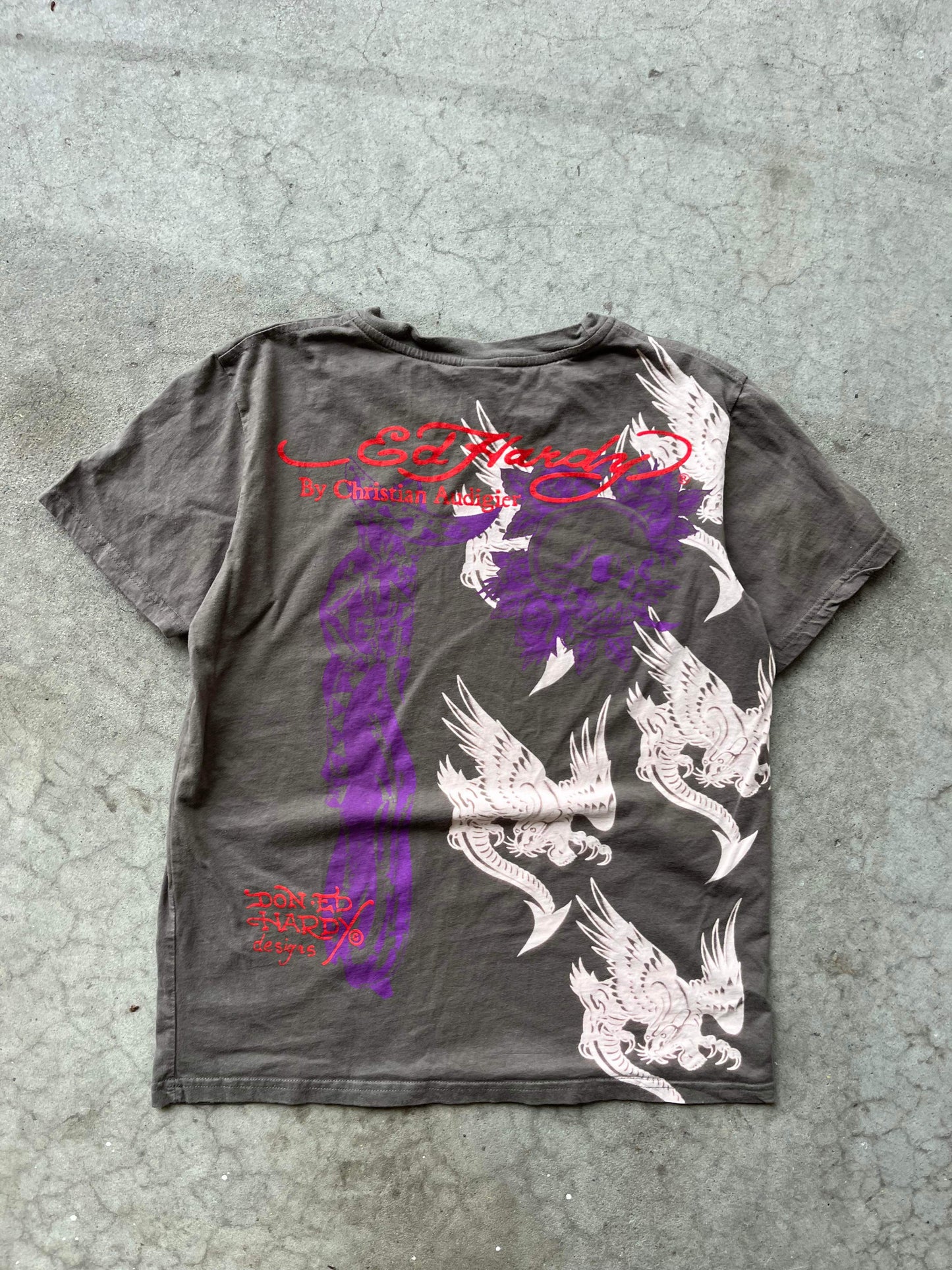 (M) Ed Hardy Doublesided Tee
