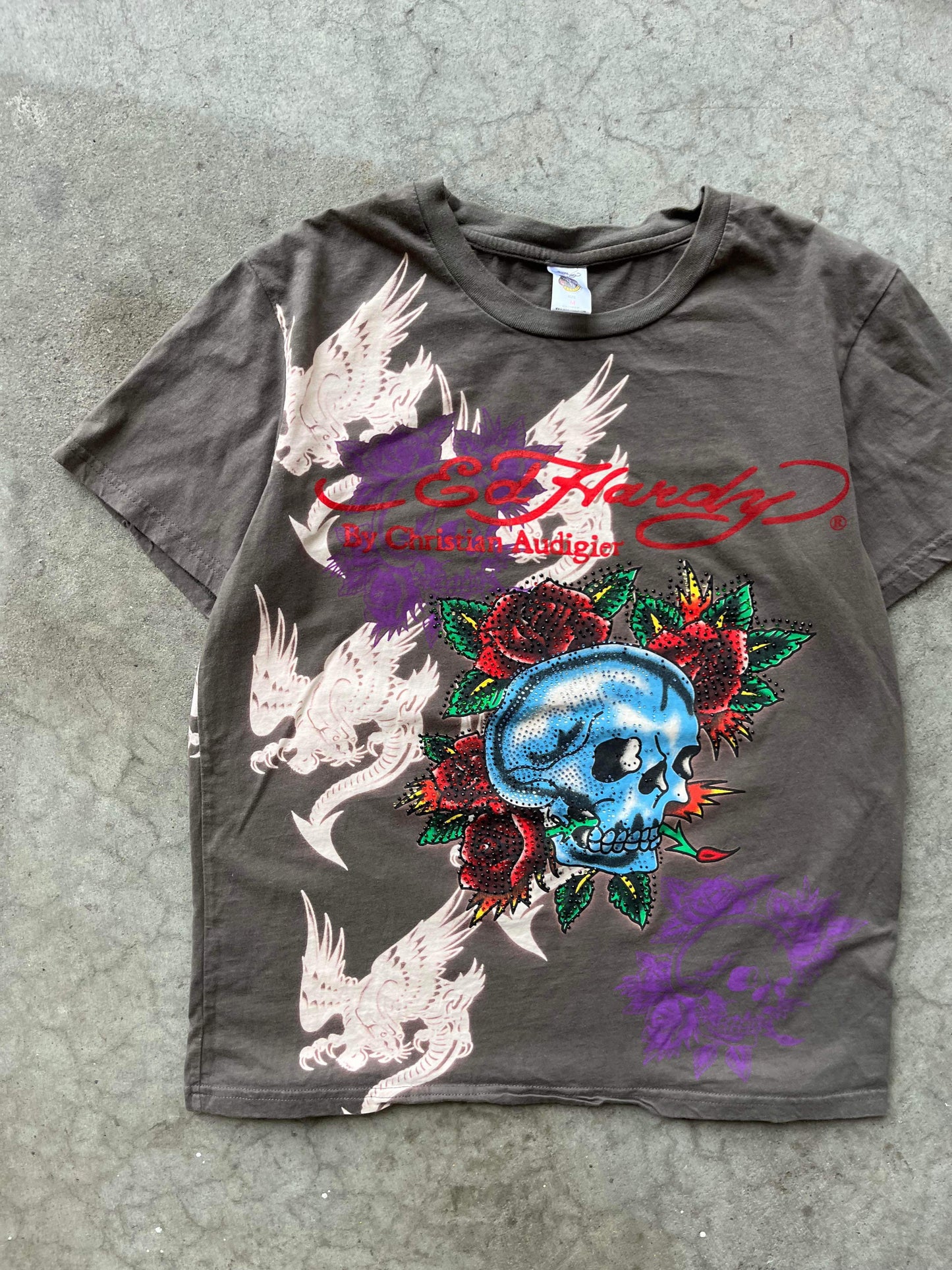 (M) Ed Hardy Doublesided Tee