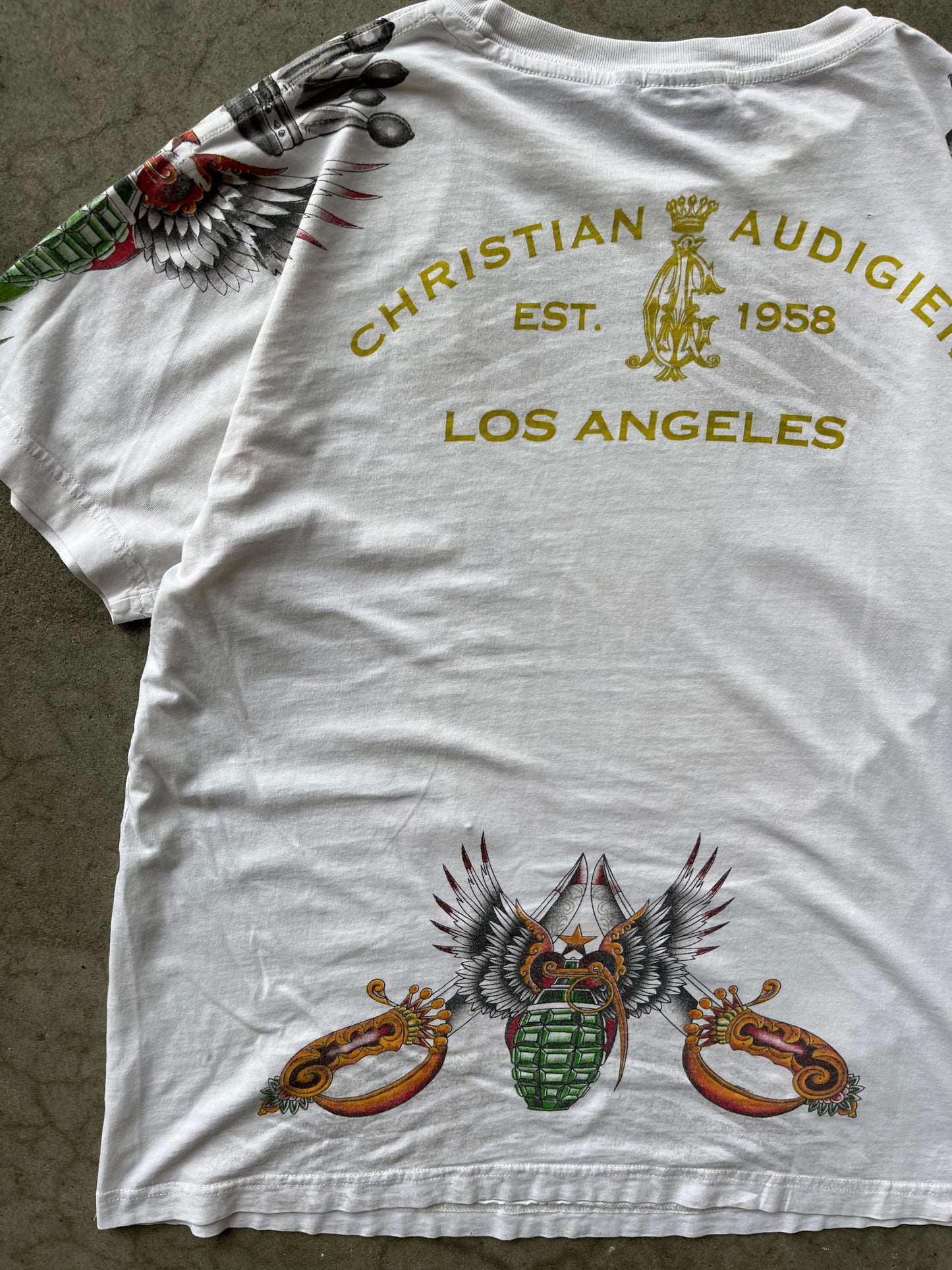 (L/XL) Christian Audigier Tee