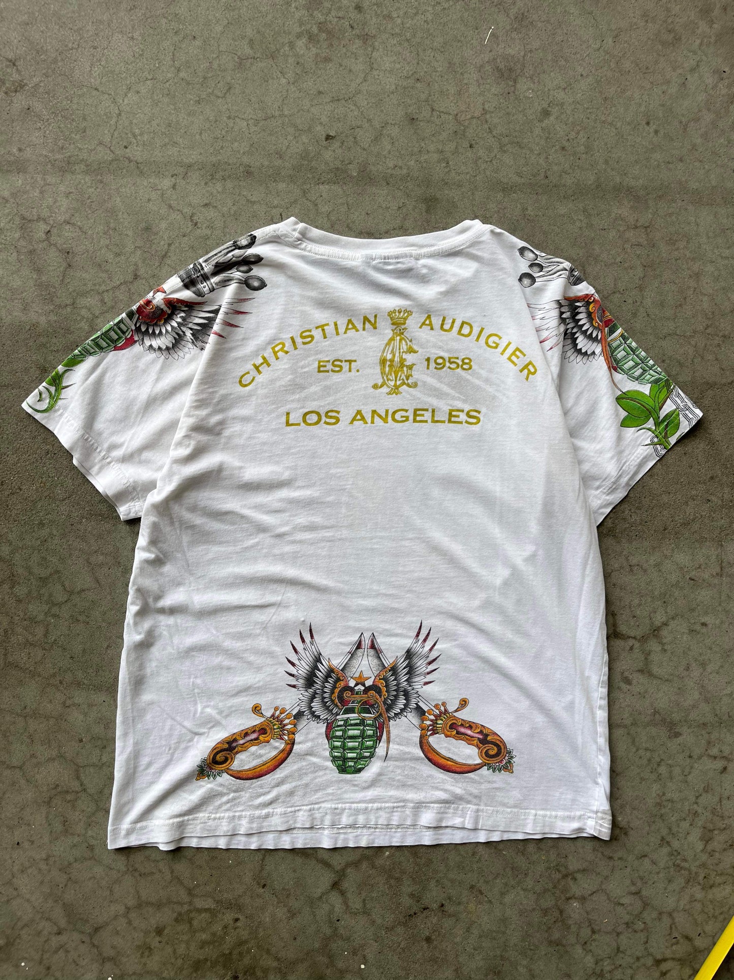 (L/XL) Christian Audigier Tee