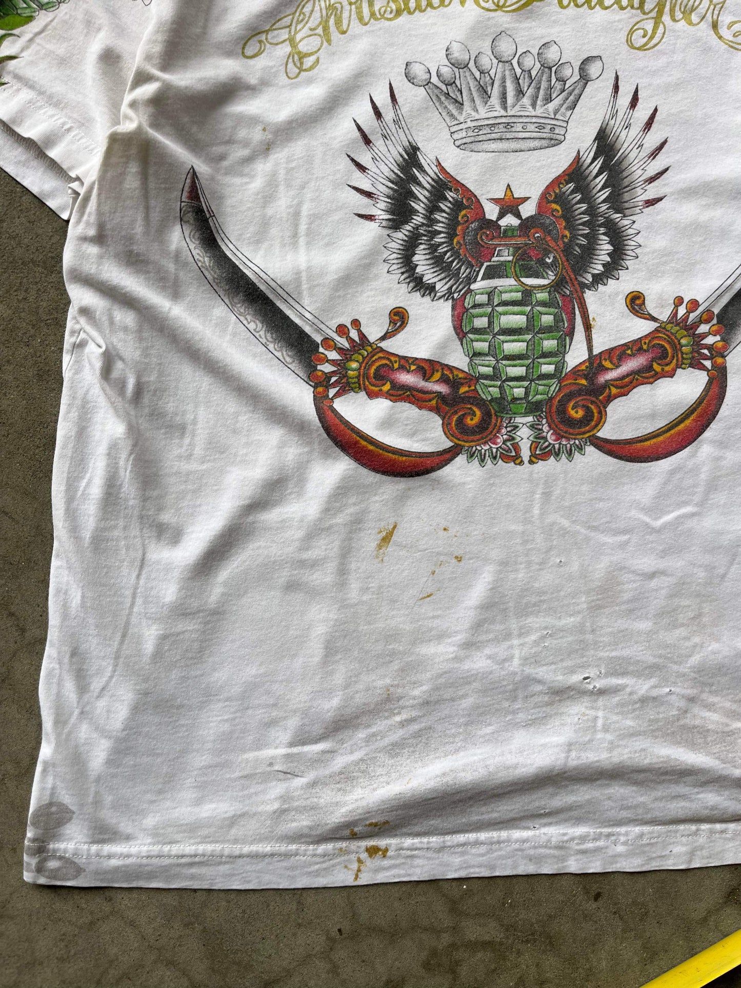 (L/XL) Christian Audigier Tee
