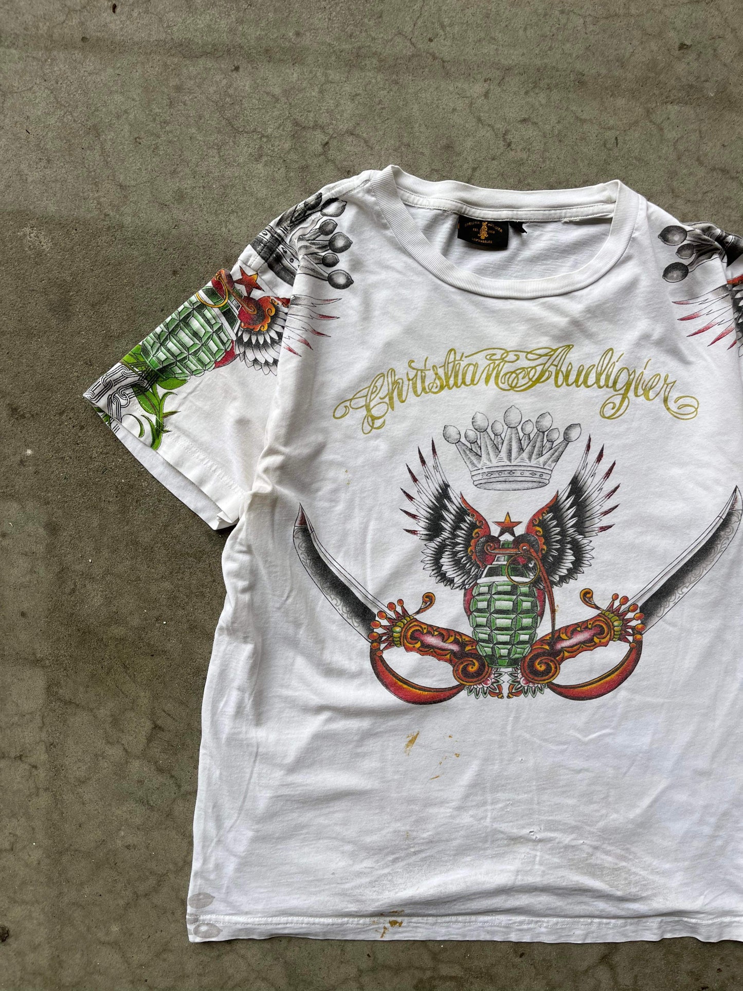 (L/XL) Christian Audigier Tee