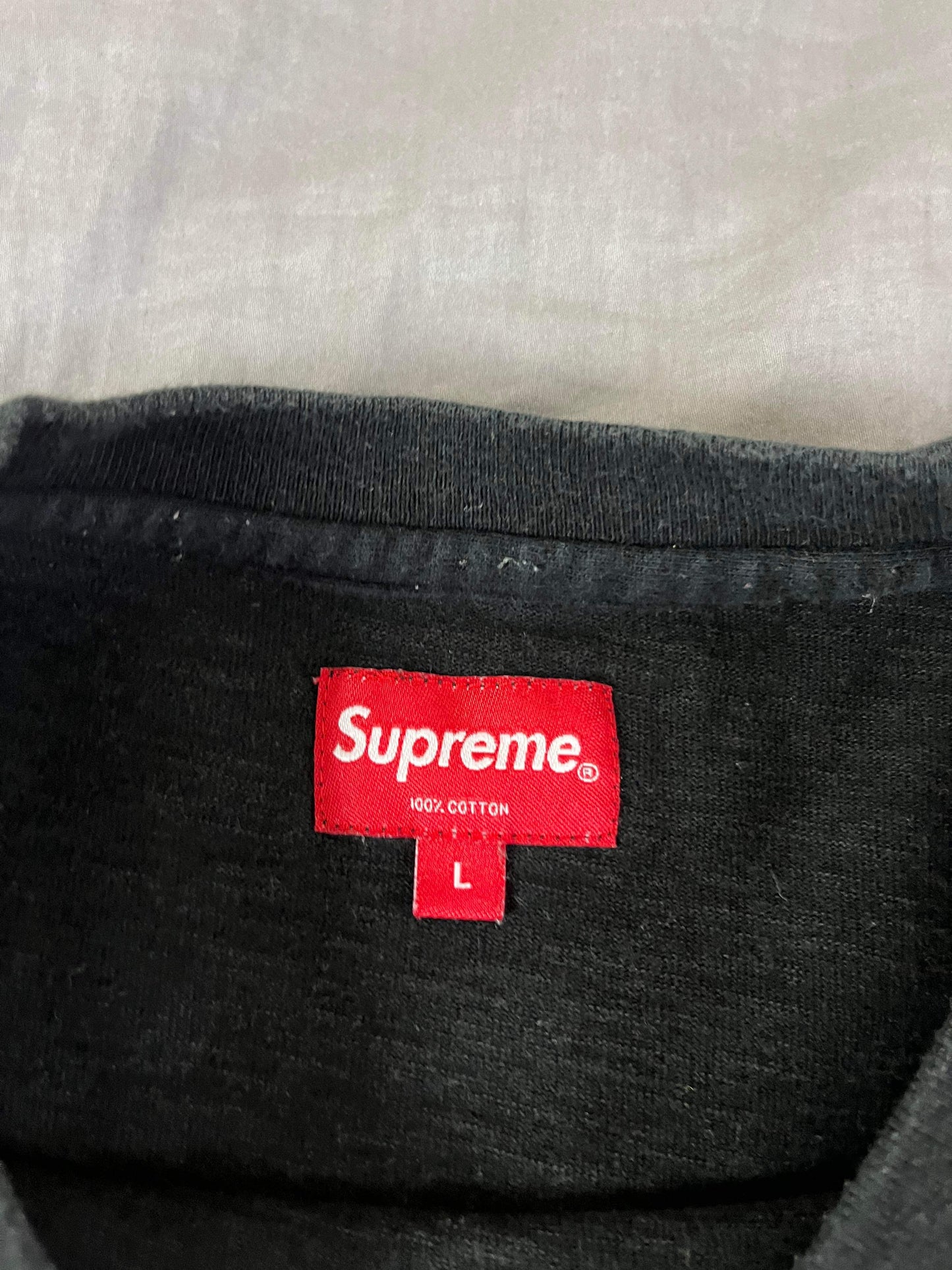 (L/XL) Supreme Script Tee