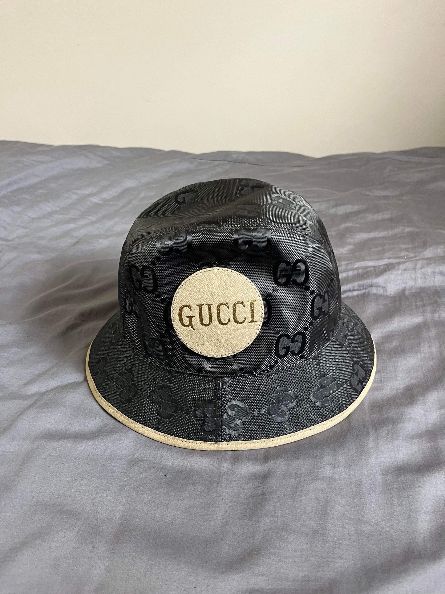 (OSFA) Gucci Monogram Bucket Hat