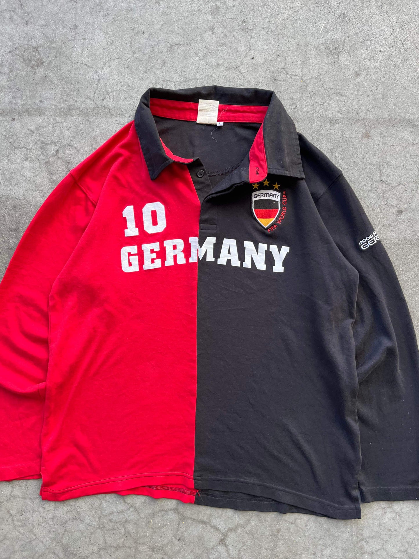 (L/XL) 2006 Worldcup Germany Polo Style LS