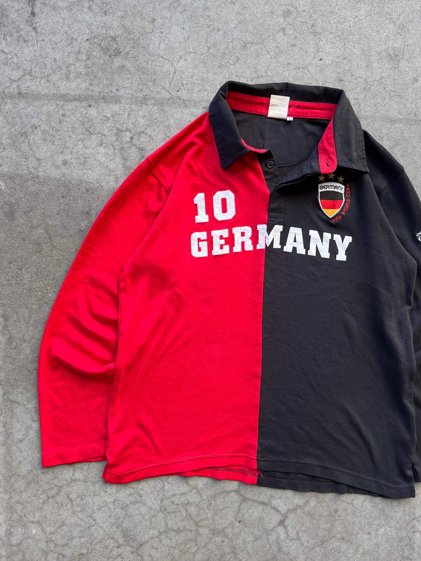 (L/XL) 2006 Worldcup Germany Polo Style LS