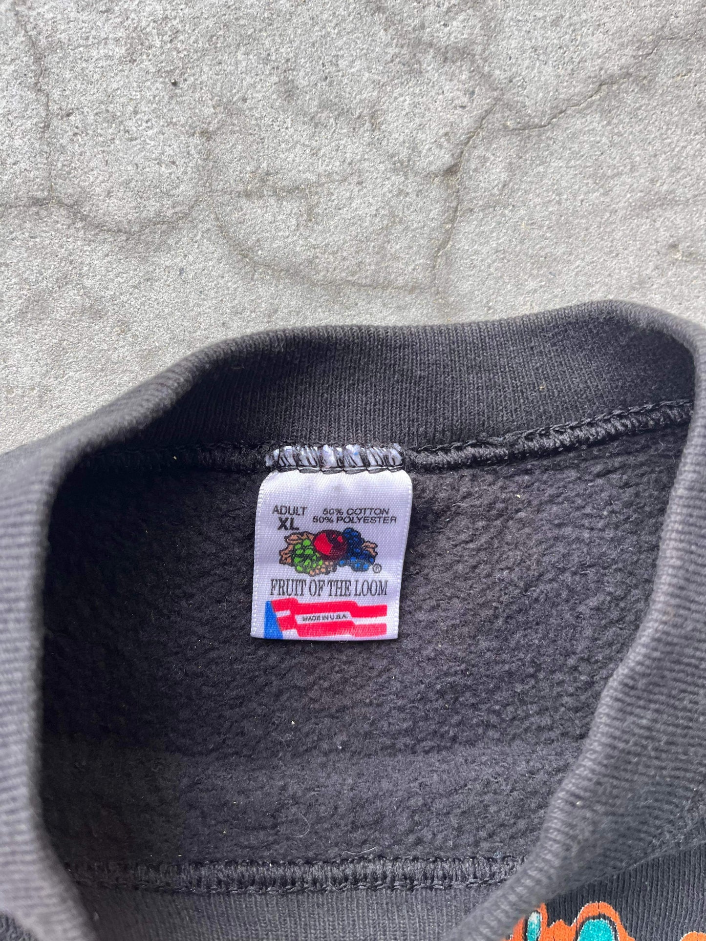 (XL) 1993 Taz Miami Dolphins Crewneck