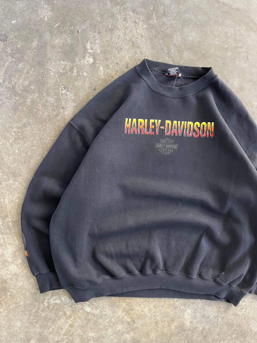 (2X) Harley Davidson Lightning & Eagle