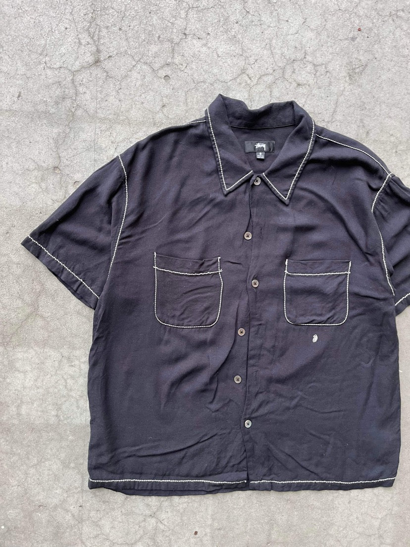 (S/M) Stussy Contrast Summer Button Up