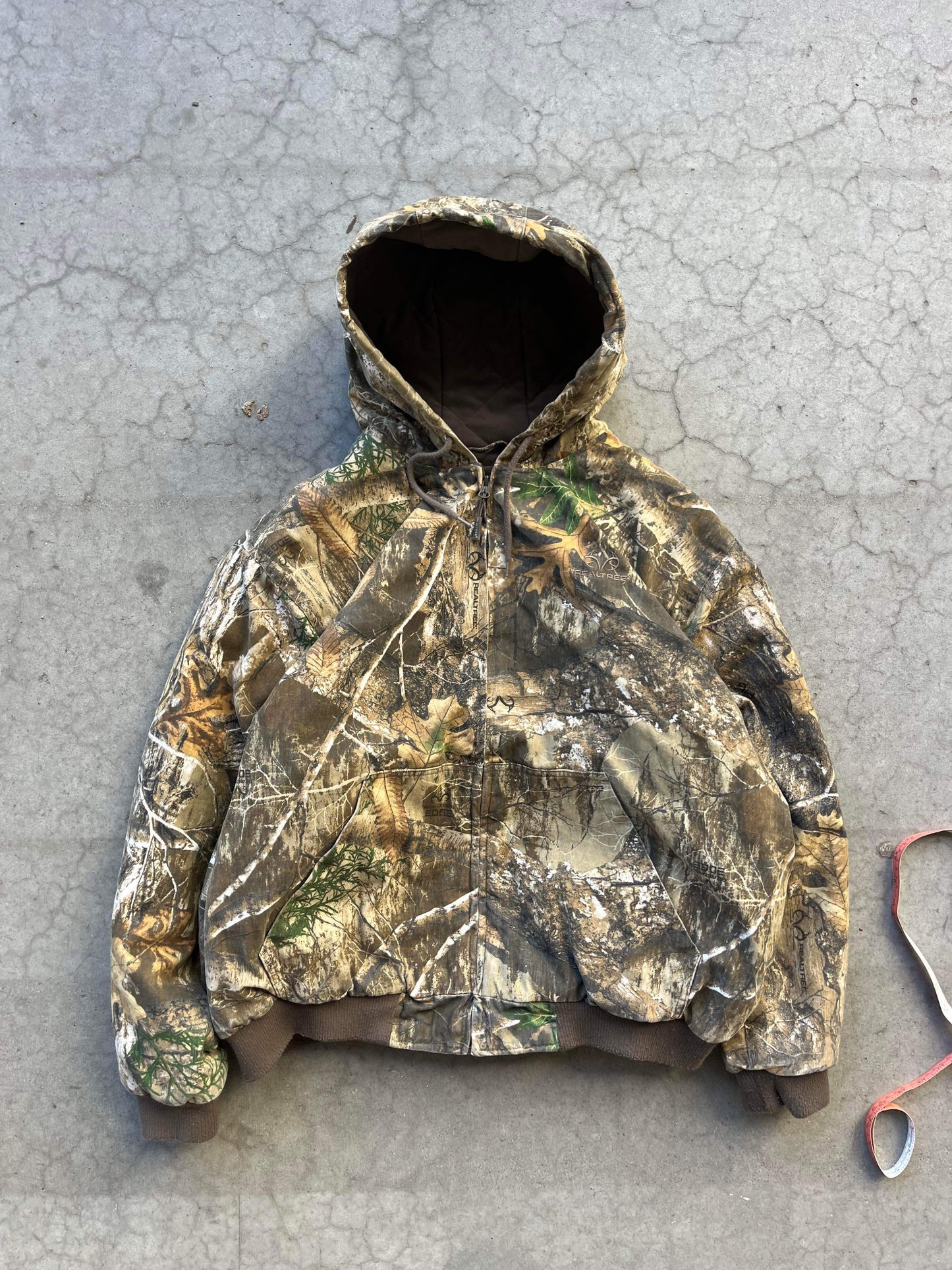 (2X) Real Tree Hooded Workwear Jacket